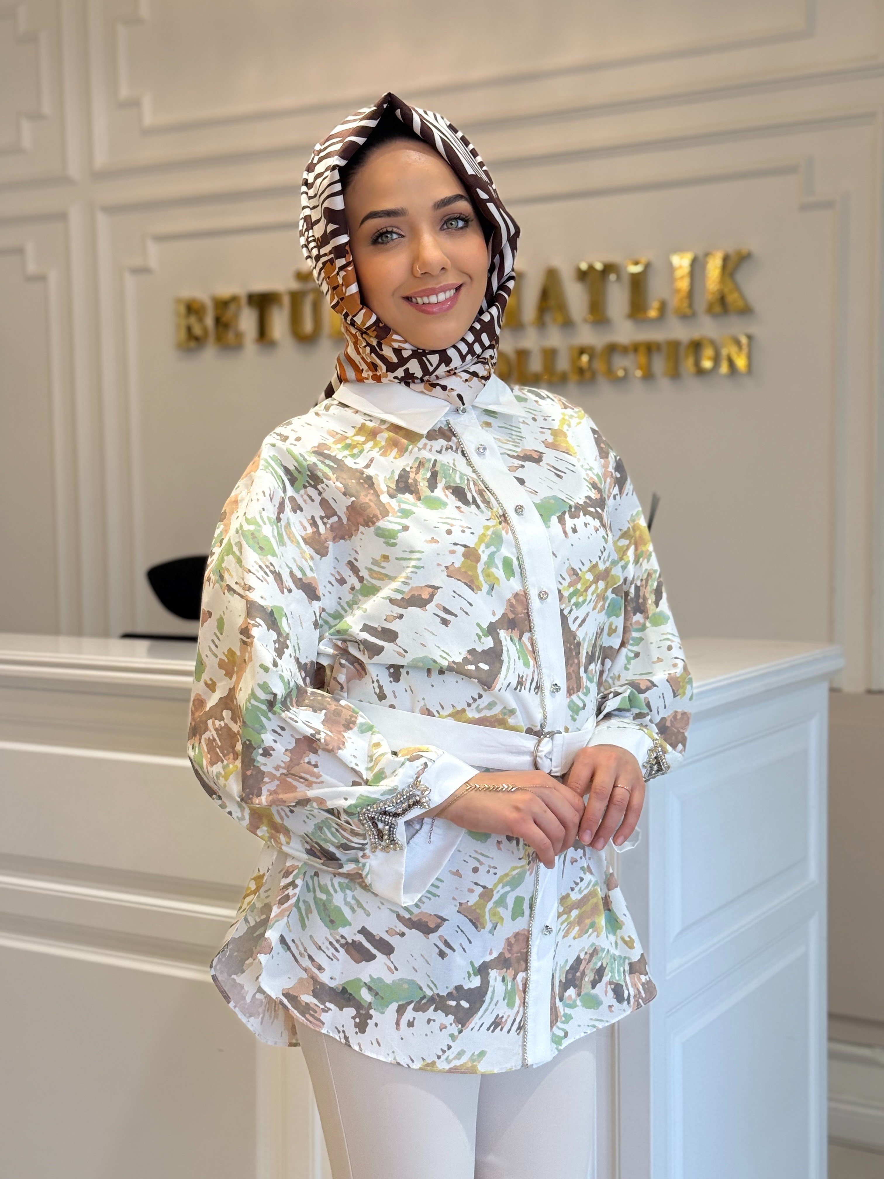 MY312 8838 GÖMLEK HAKİ