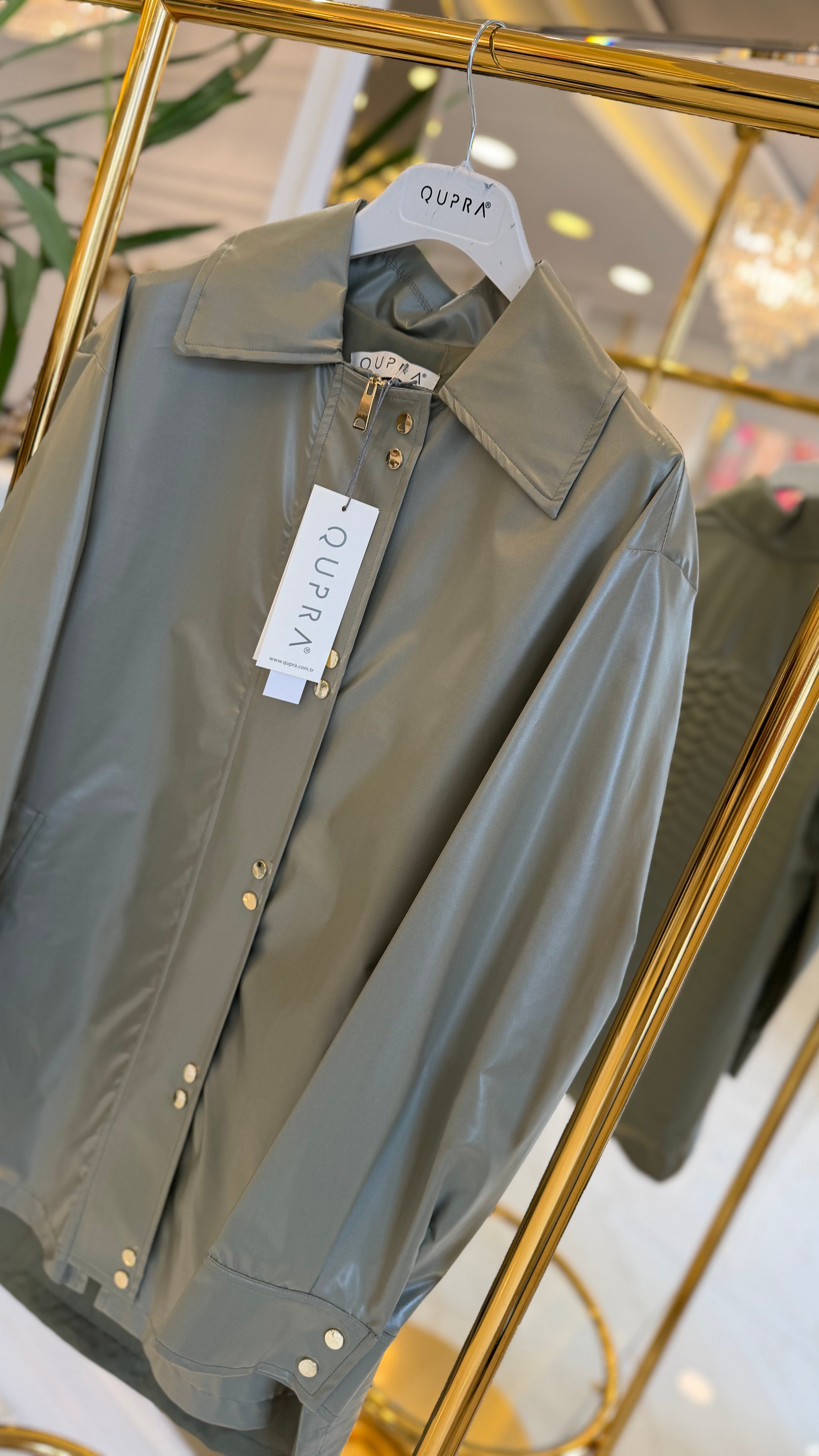 QUPRA 2146 CEKET YEŞİL
