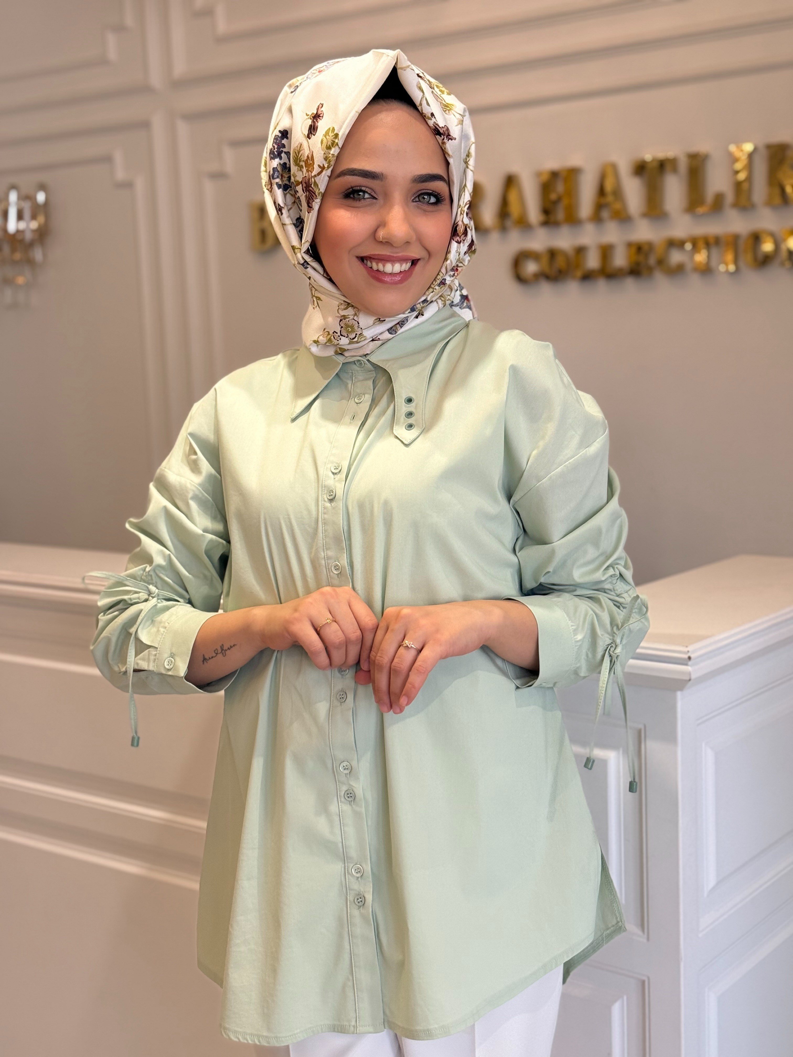 TIĞ TRİKO 4043 GÖMLEK YEŞİL
