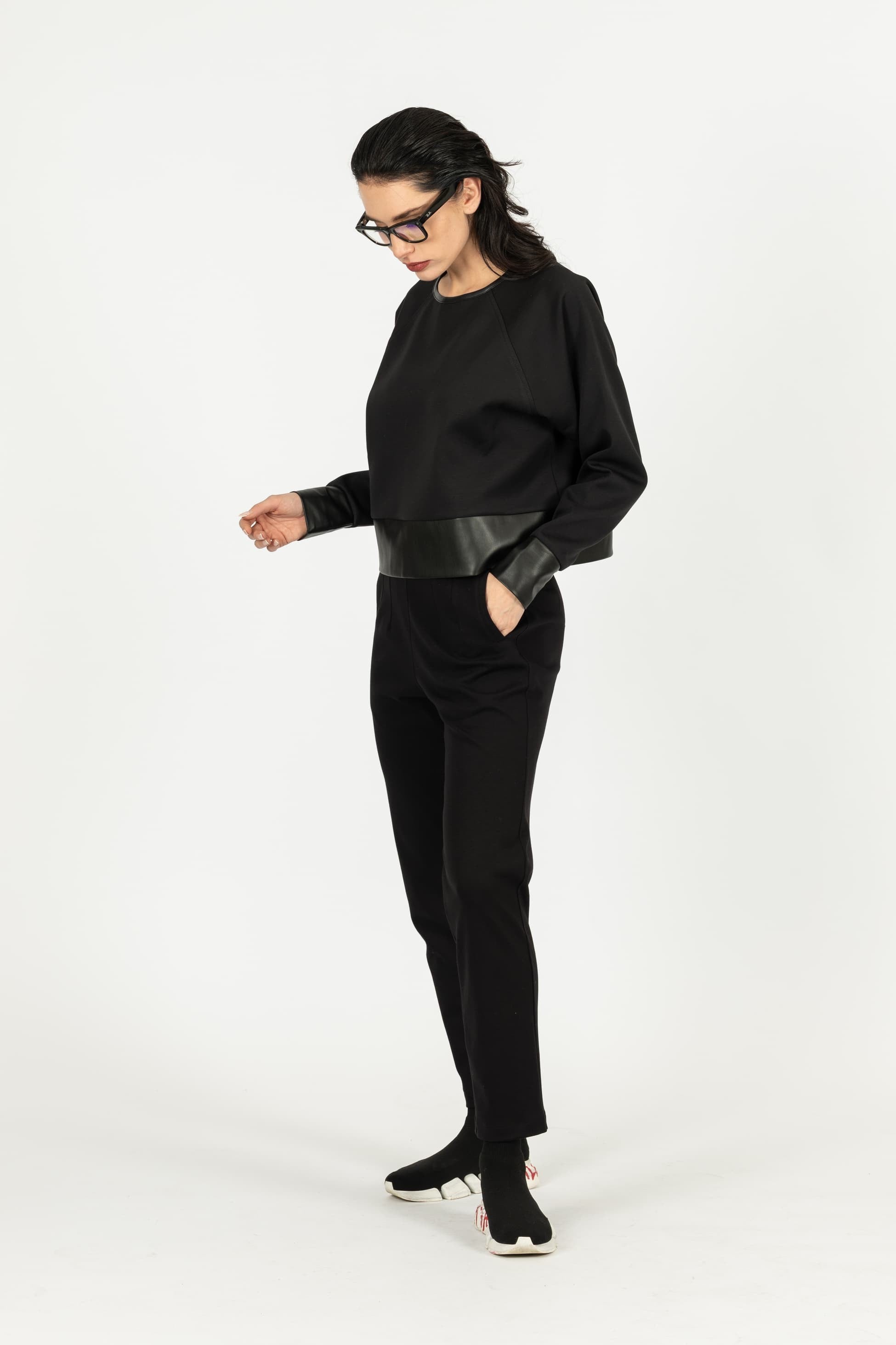 Derili Crop Sweat