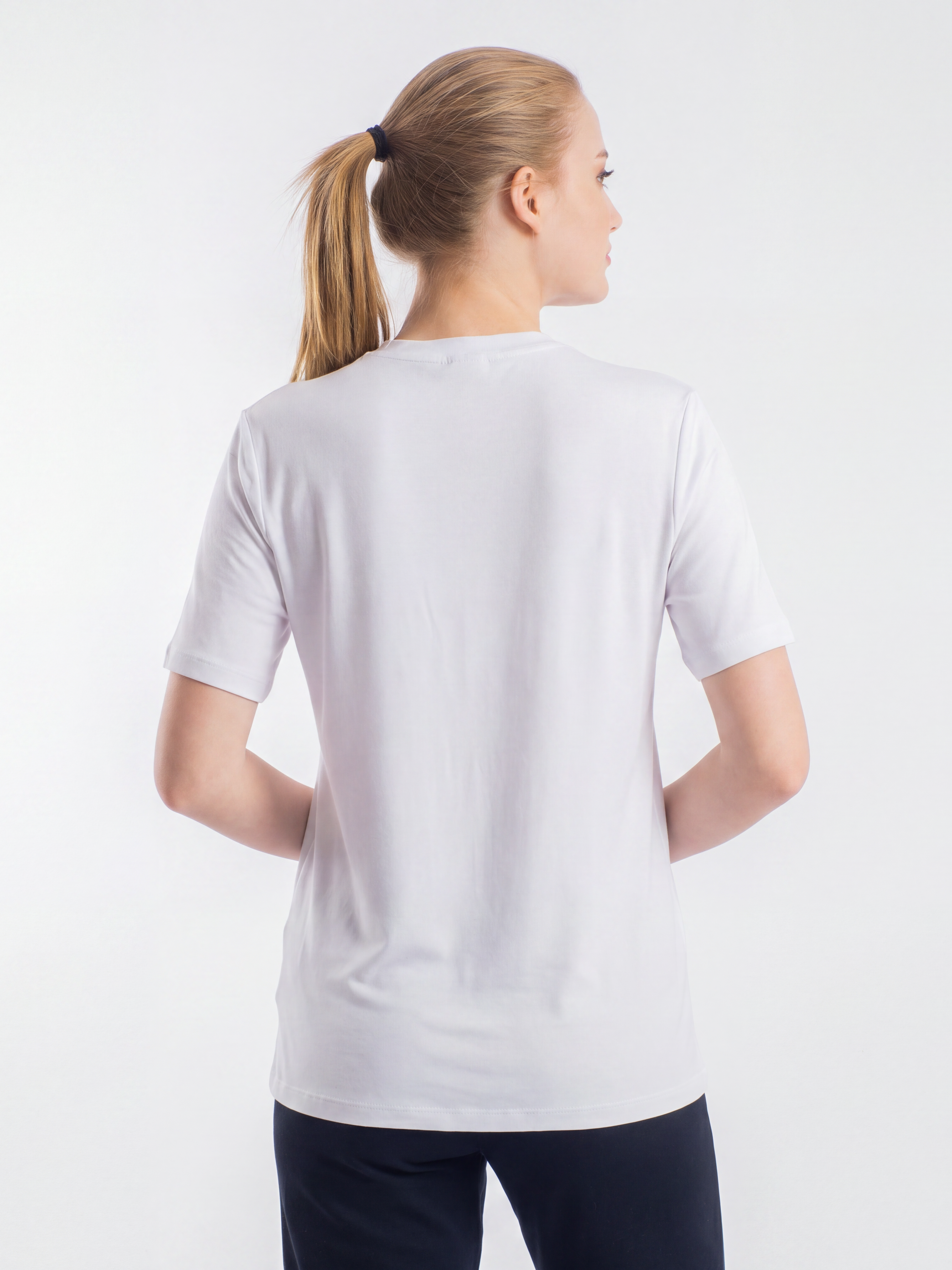Kısa Kollu Basic Pamuk Penye Body