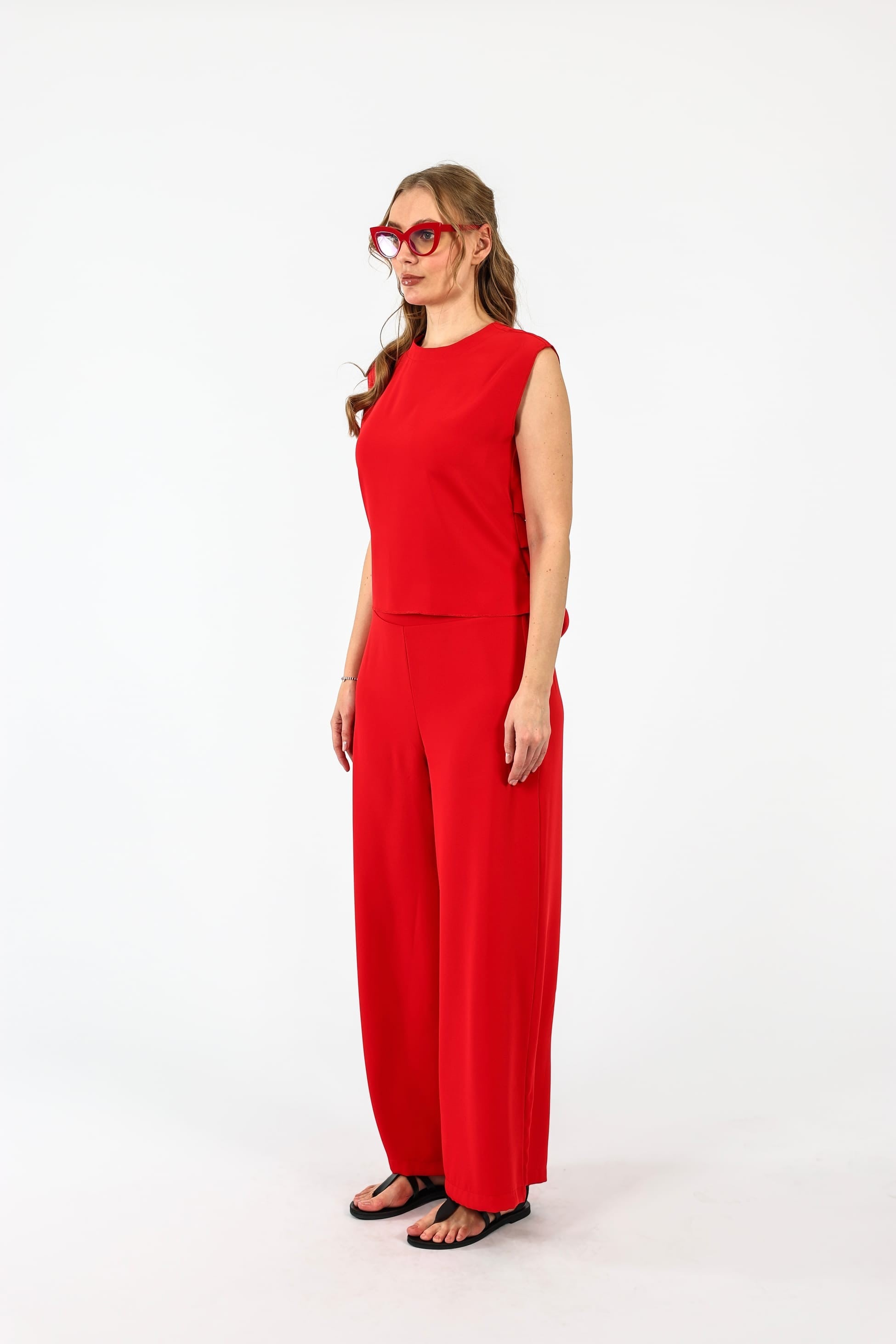 Lamarca Drape Dekolteli Bluz