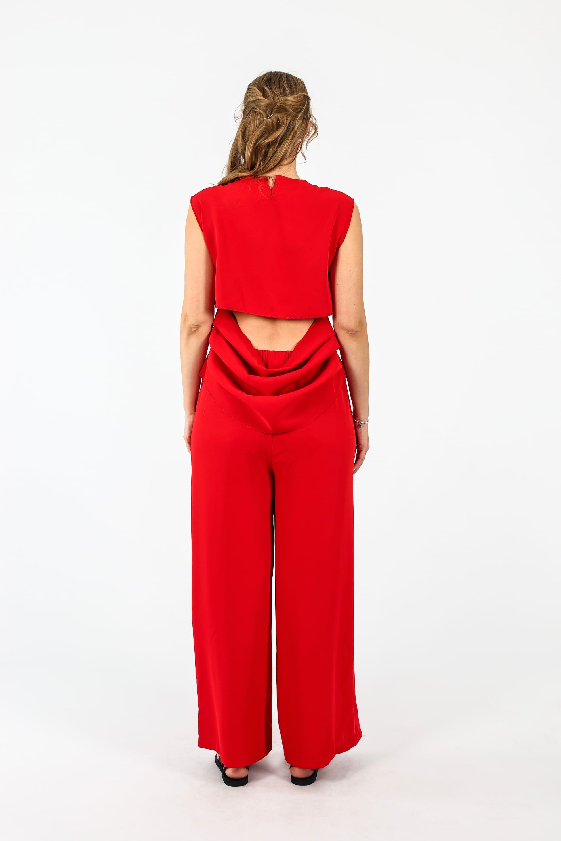 Lamarca Drape Dekolteli Bluz