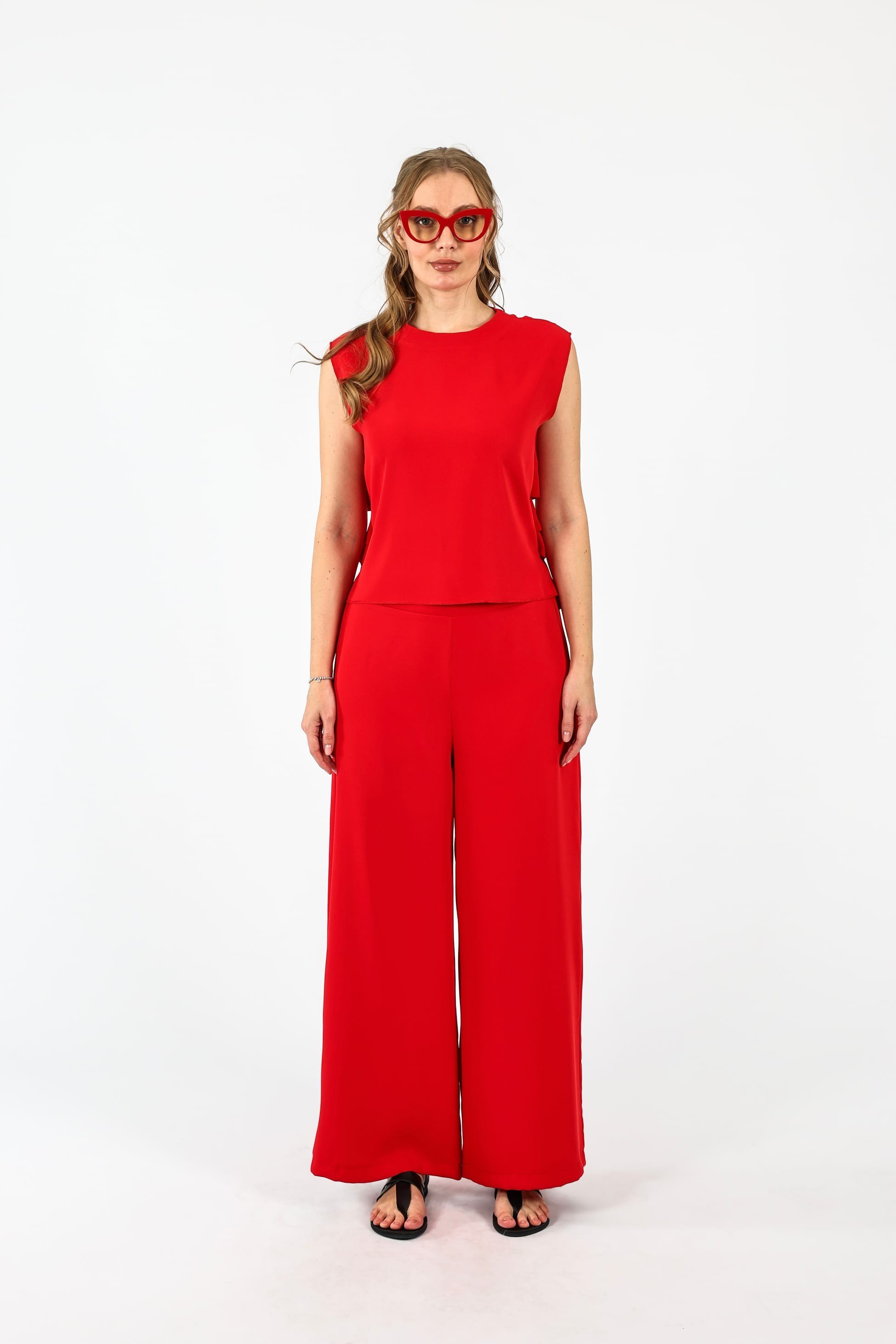 Lamarca Drape Dekolteli Bluz