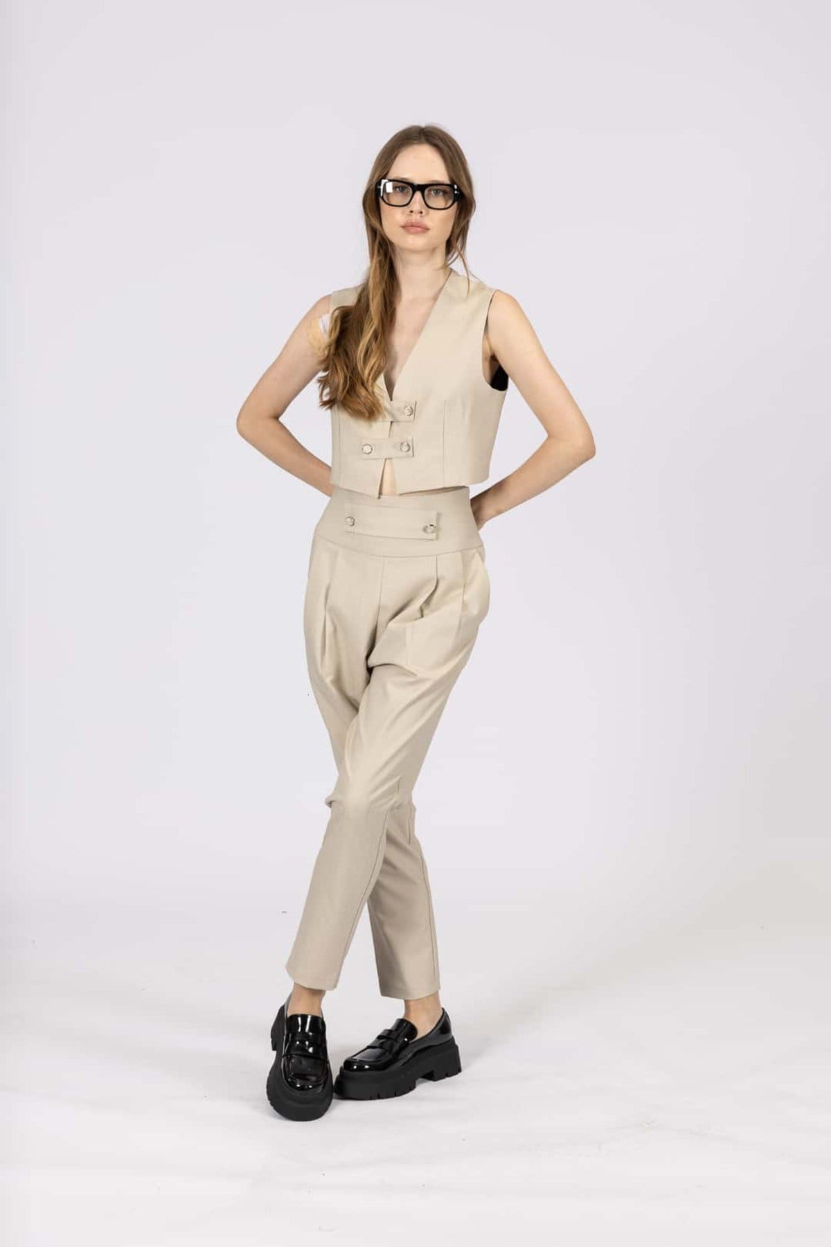 Suit Crop Yelek