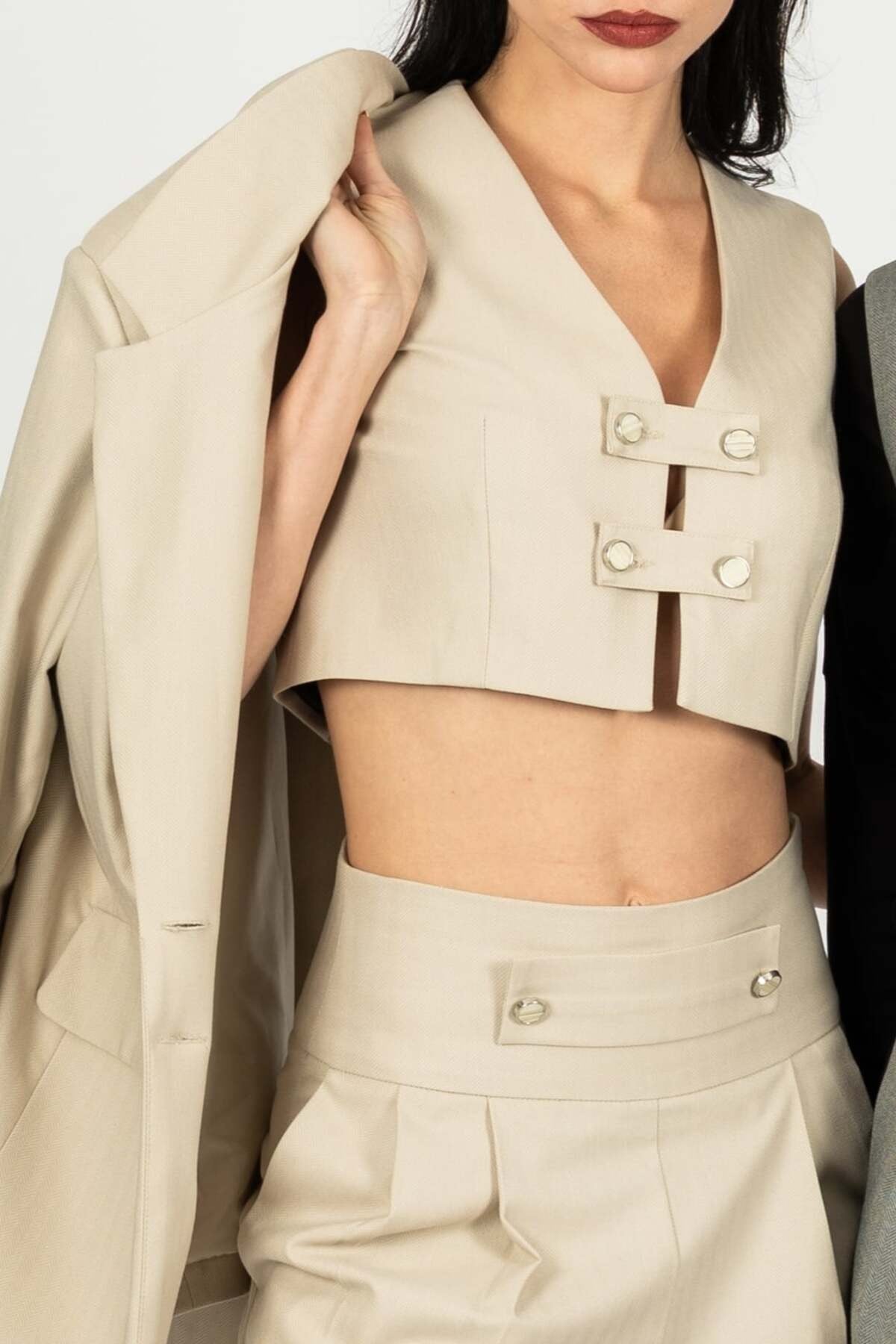 Suit Crop Yelek