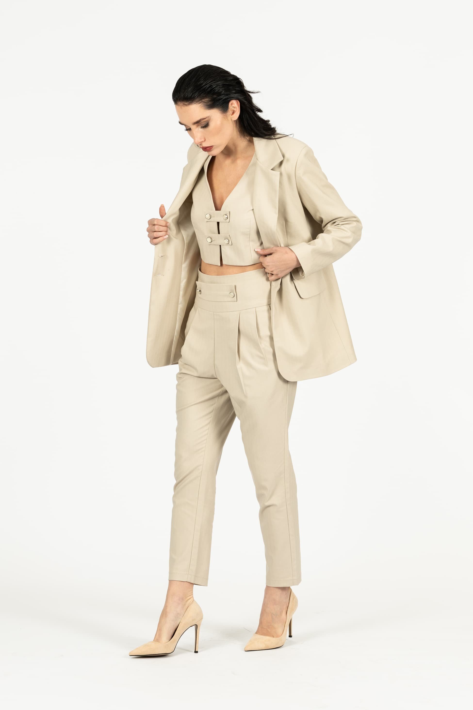 Suit Crop Yelek