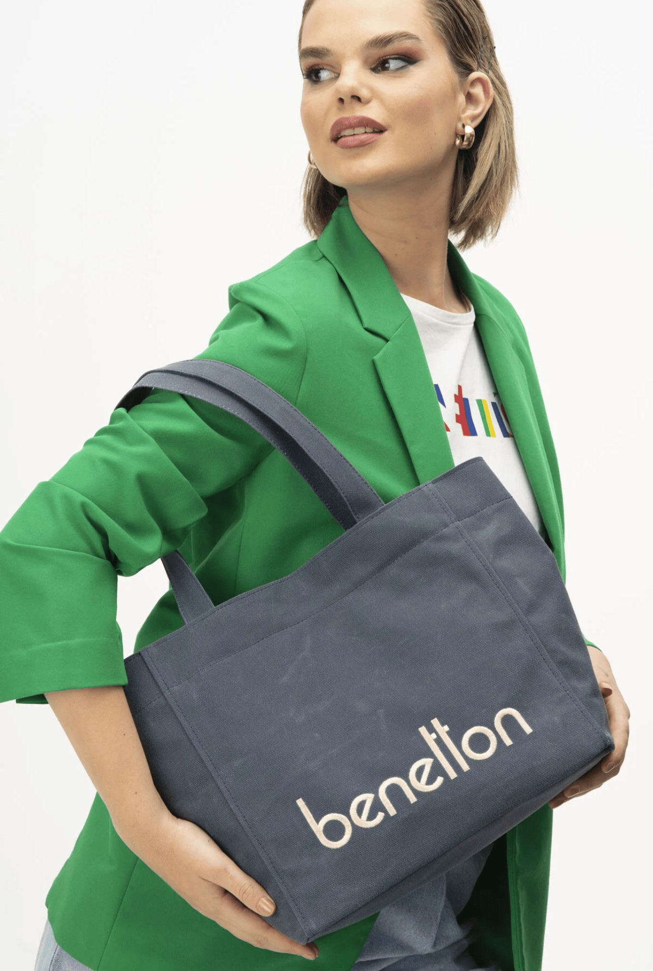 United Colors of Benetton Bnt 1163 Kadın Omuz Çantası 
