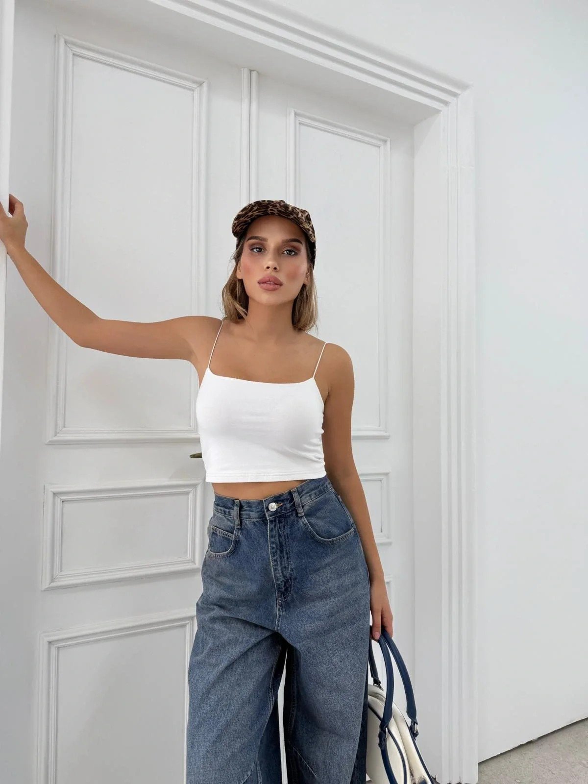 BEL TOKA DETAY BOL KESİM GENİŞ PAÇA BAGGY JEAN