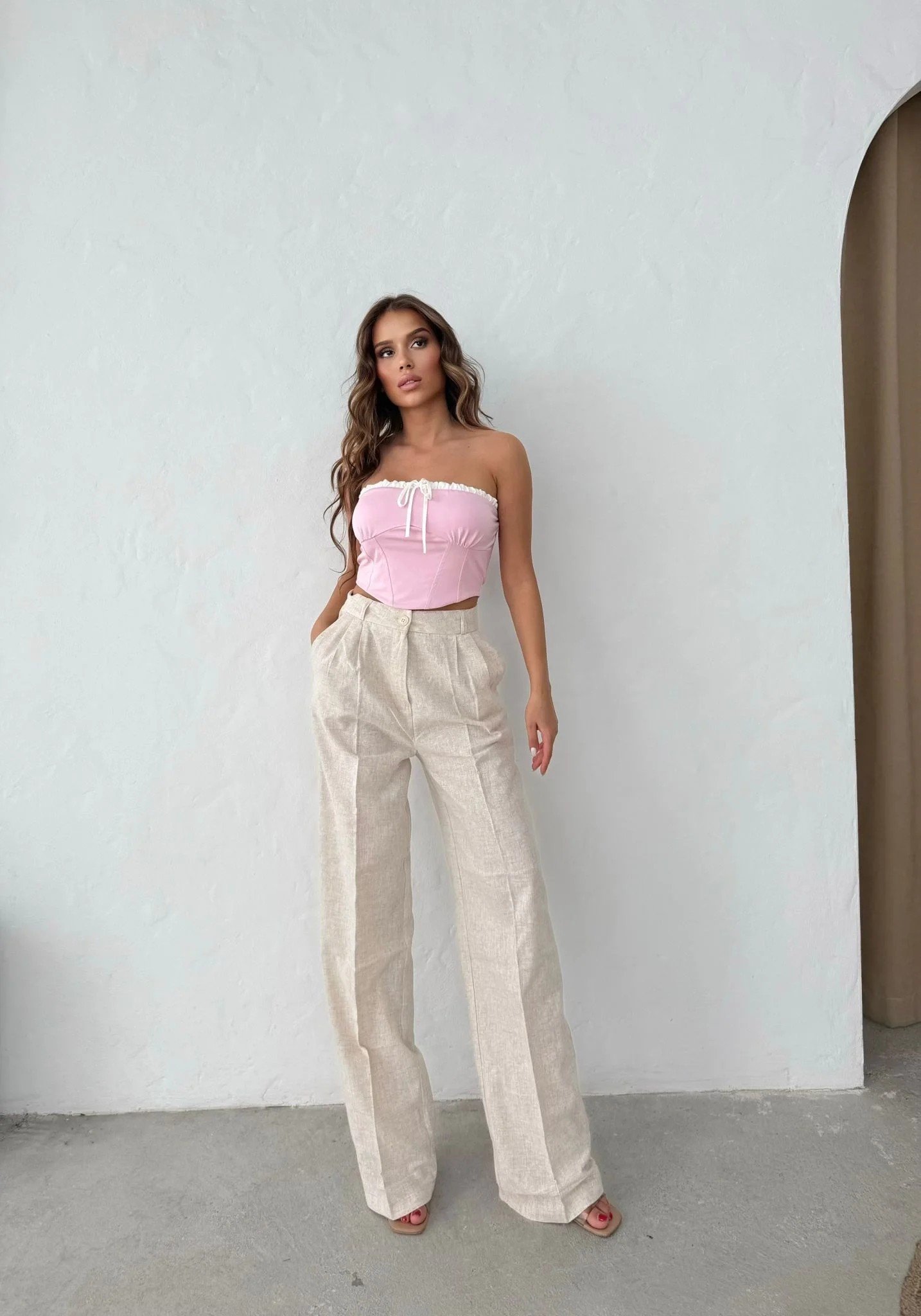 HAM KETEN PALAZZO PANTOLON