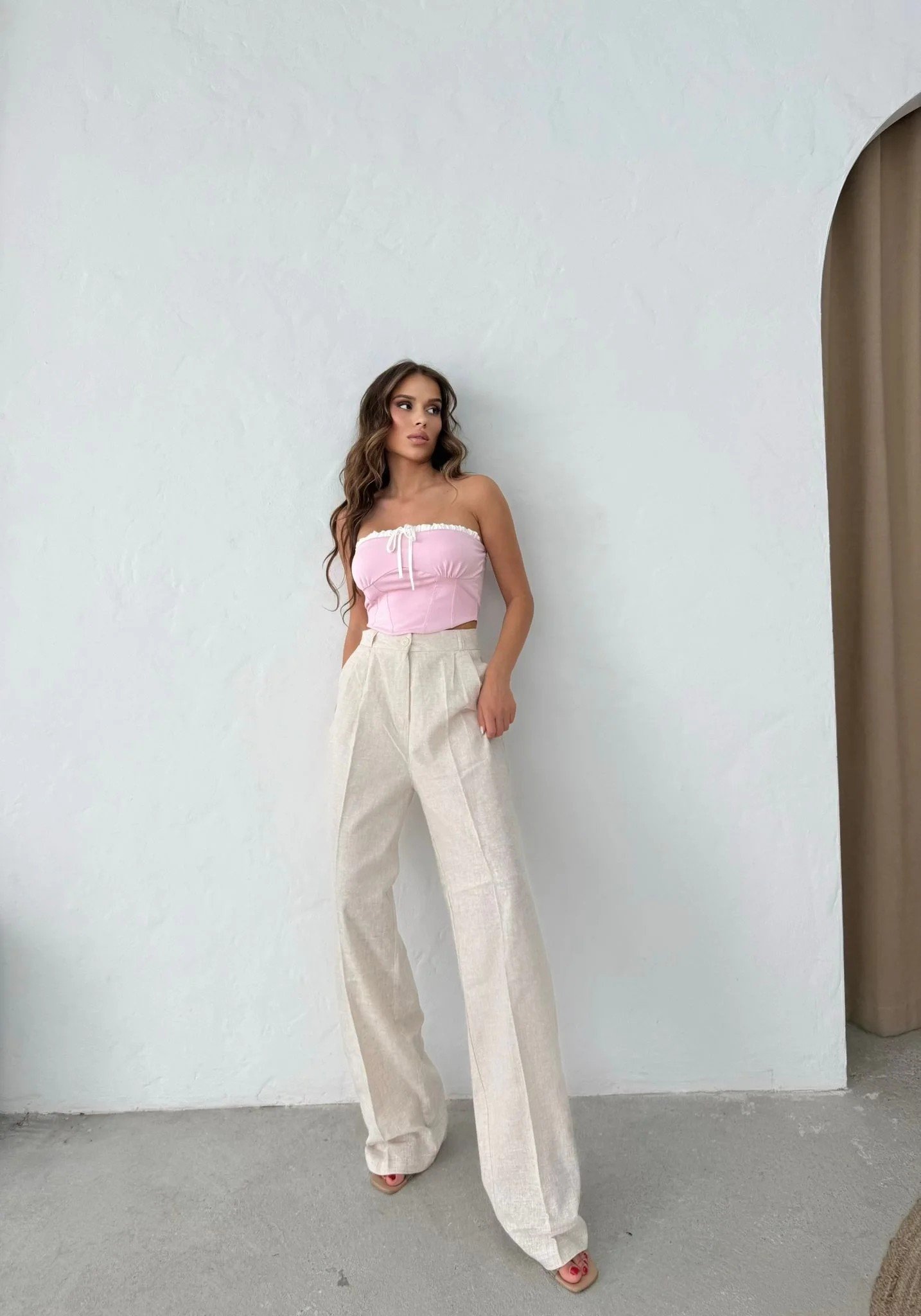 HAM KETEN PALAZZO PANTOLON