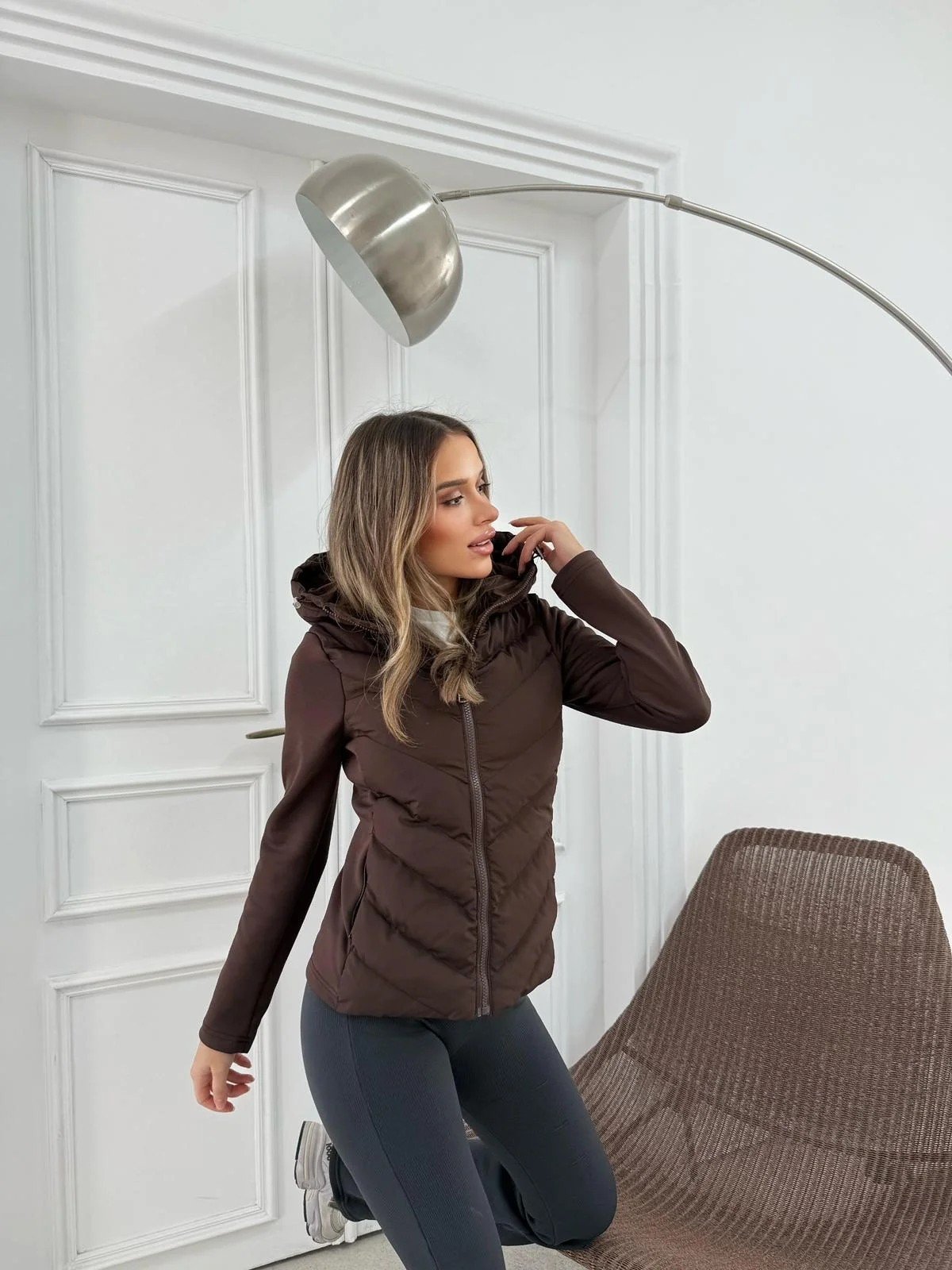 KAPÜŞONLU RANGE VİRAL MONT KAHVE