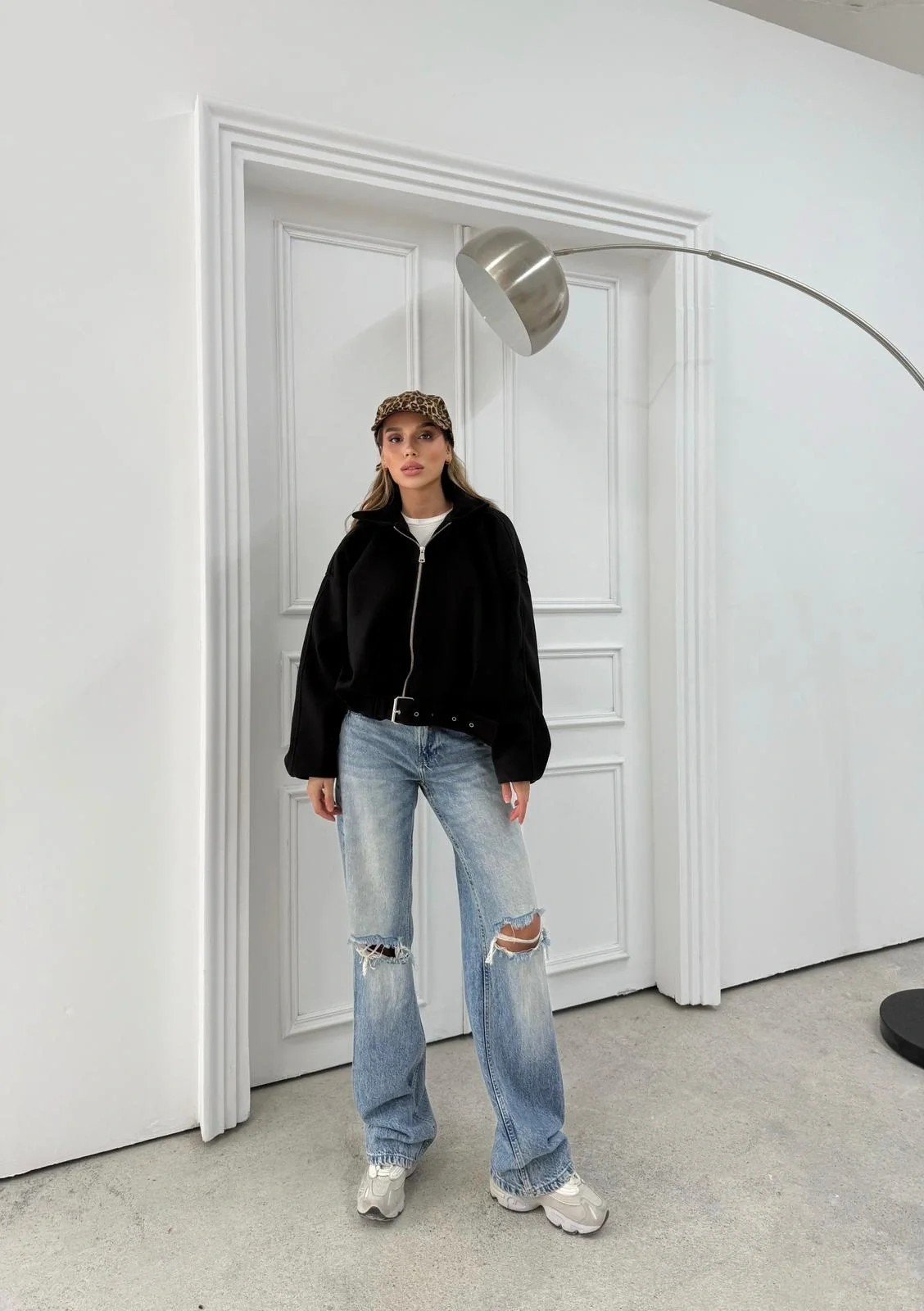 KEMER DETAY YAKALI İÇ ASTARLI KAŞE KABAN SİYAH 2076