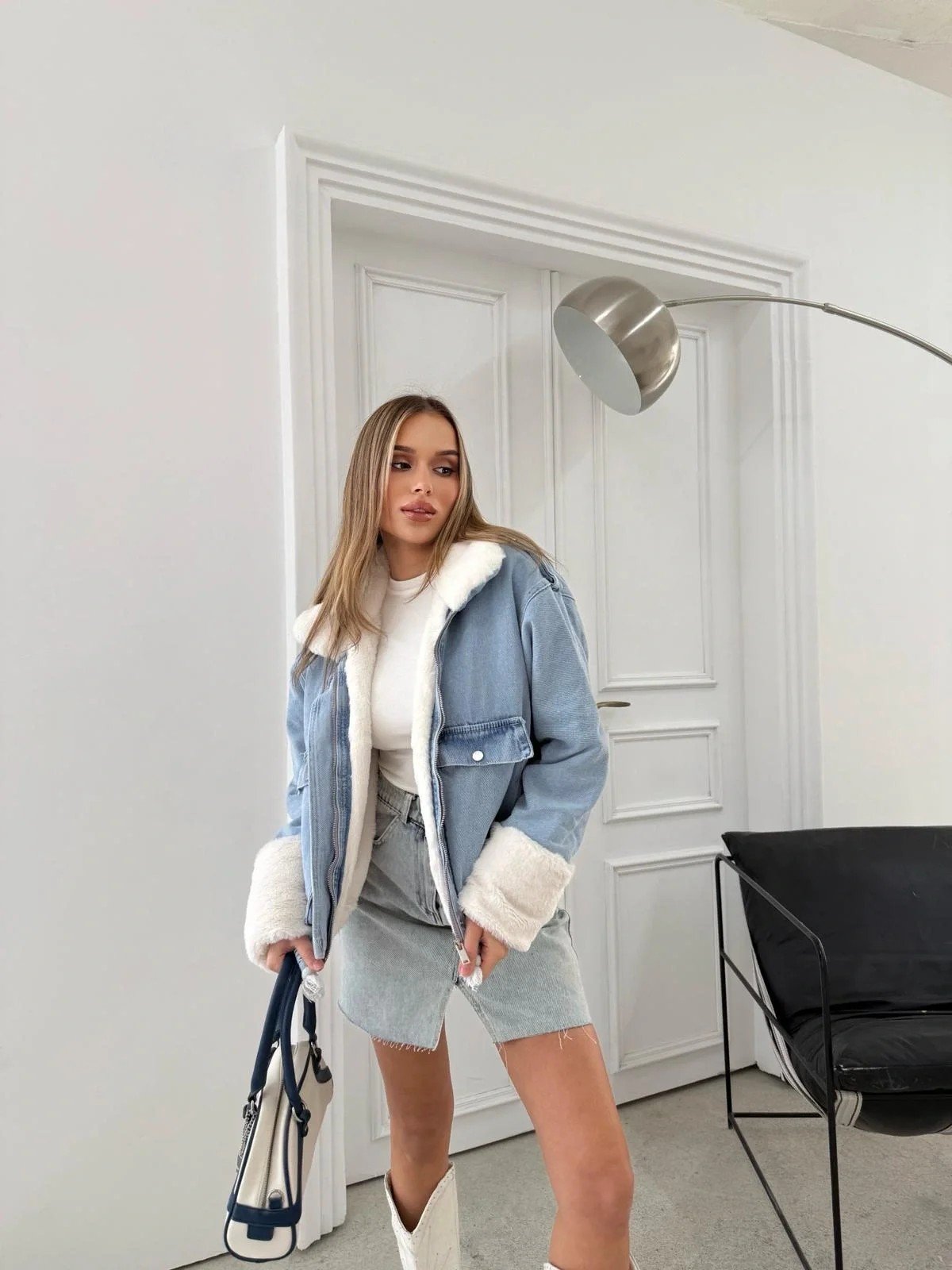 KOL VE İÇ KÜRK DETAY KOT MONT 3014