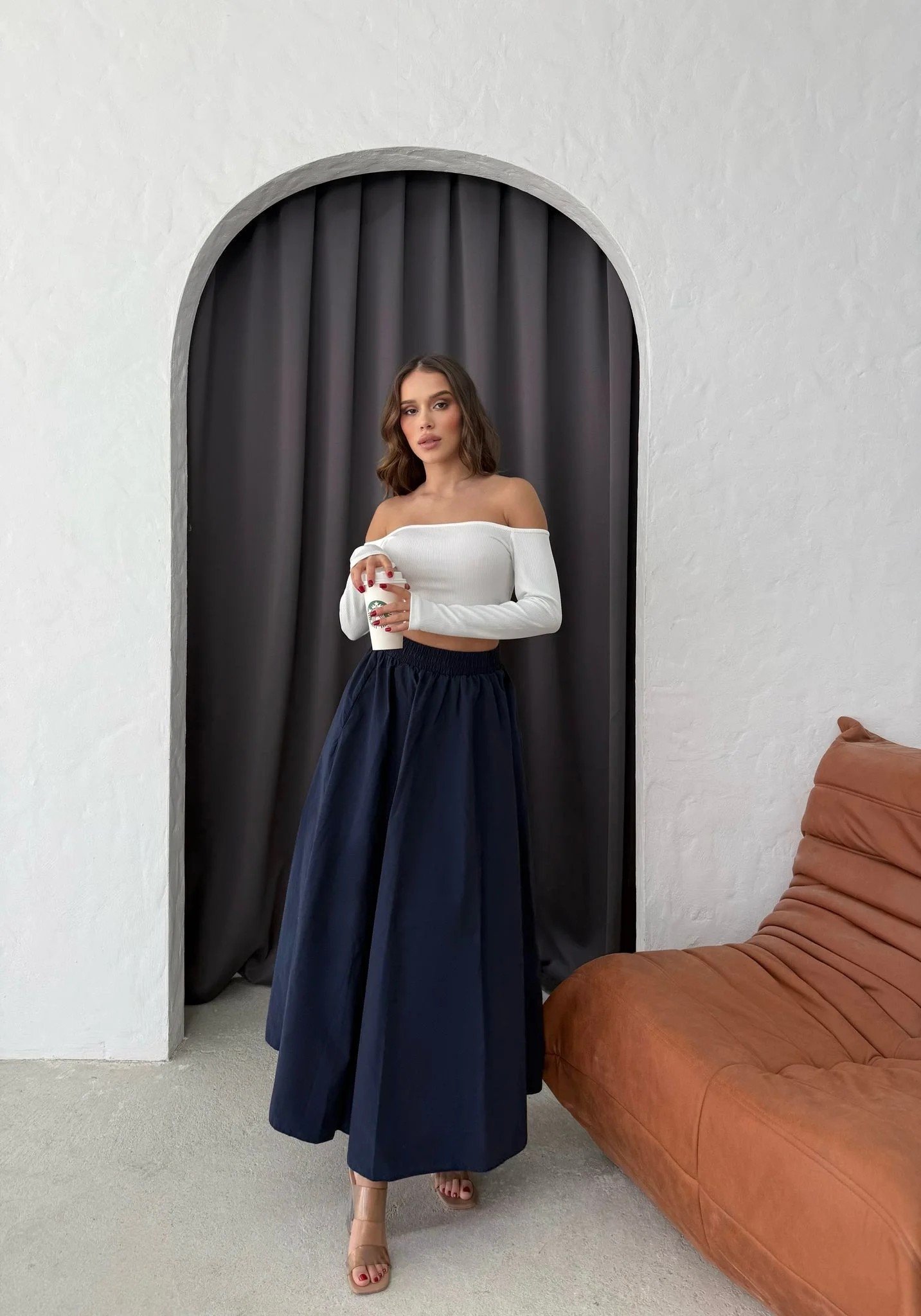 UZUN ÇAN ETEK LACİVERT