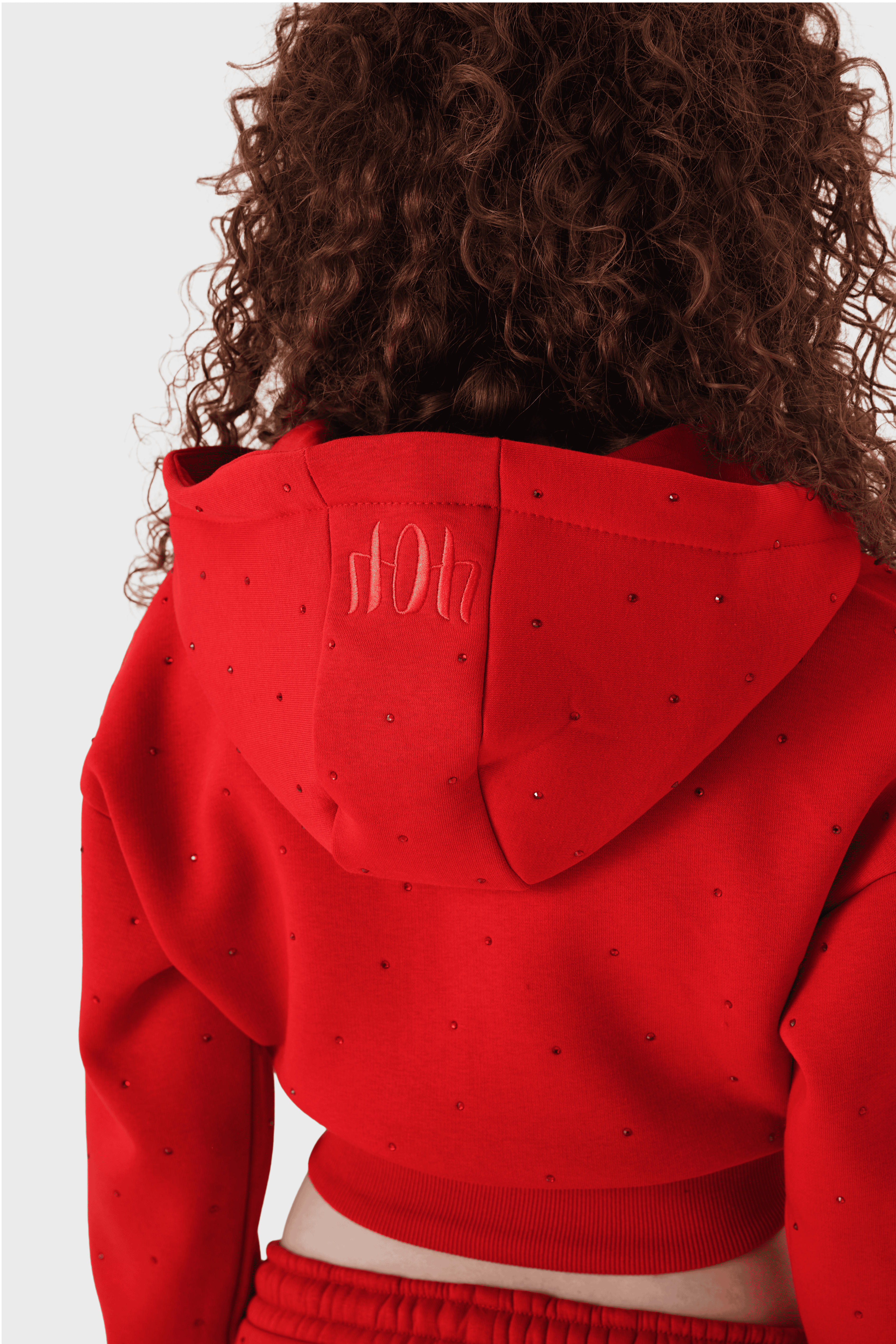 Kadın Üst Hoodie Kırmızı
