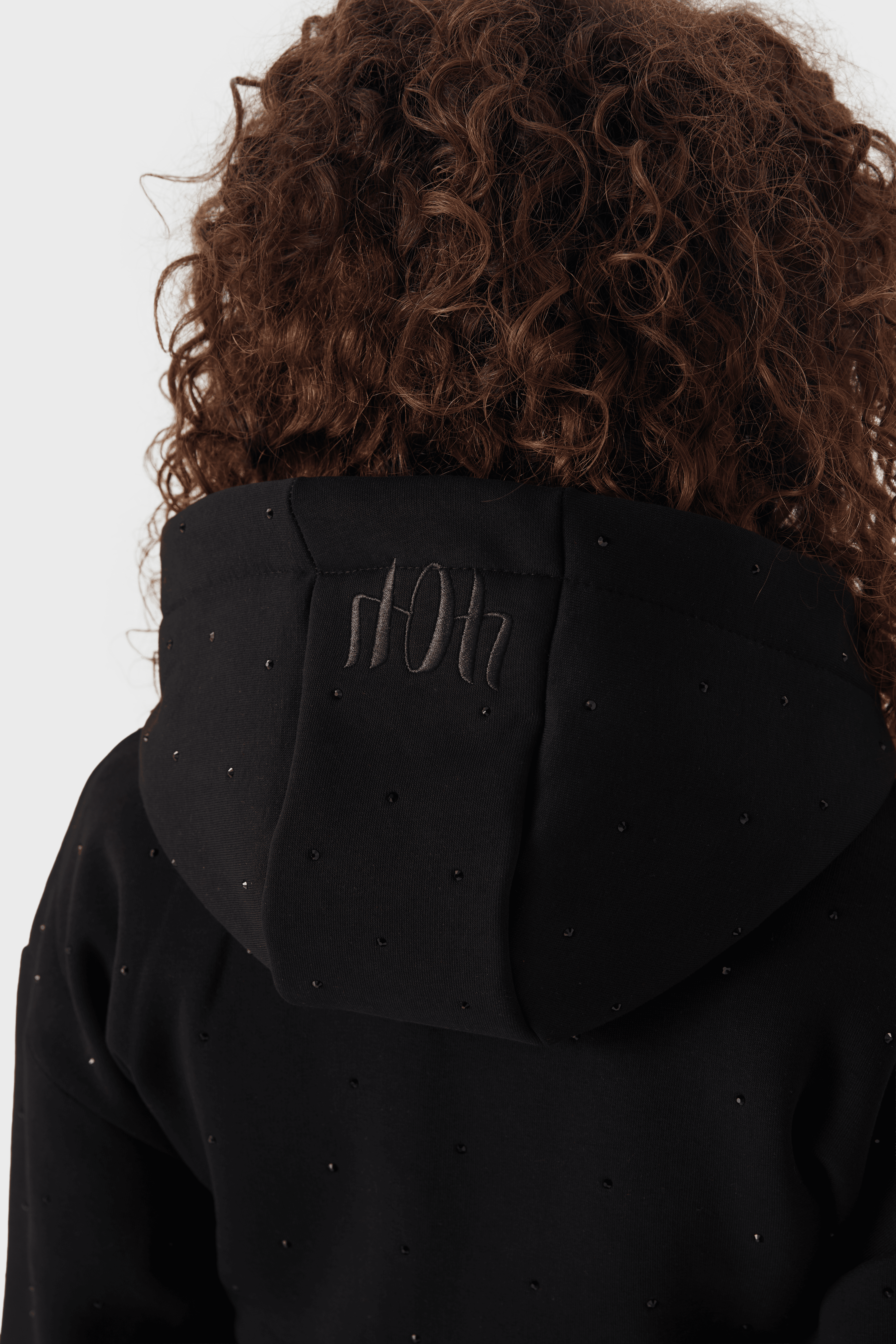 Kadın Üst Hoodie Siyah