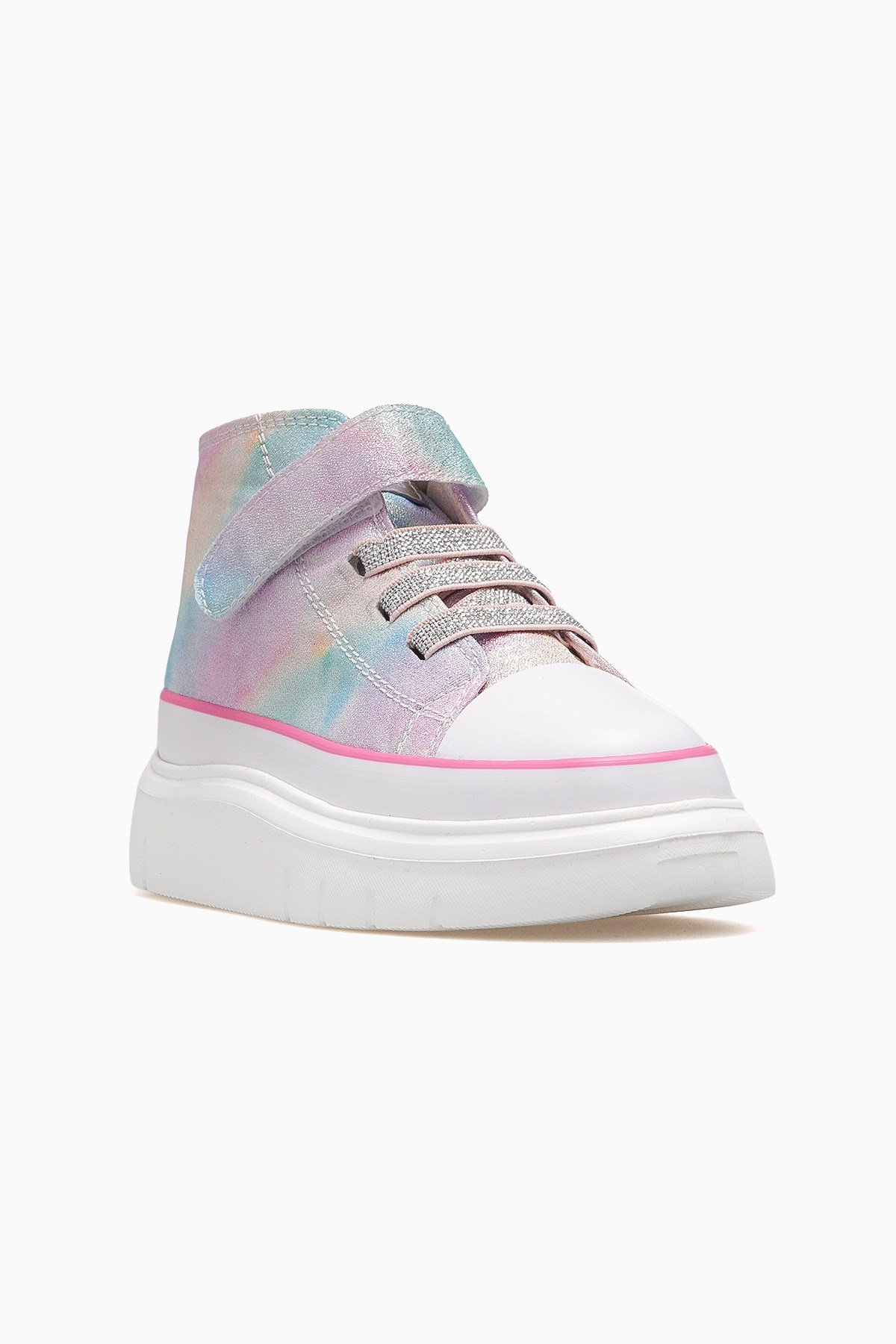 Axel Kız Çocuk Cırtlı Sneaker Ayakkabı BUCK4490 PK-HOLOGRAM
