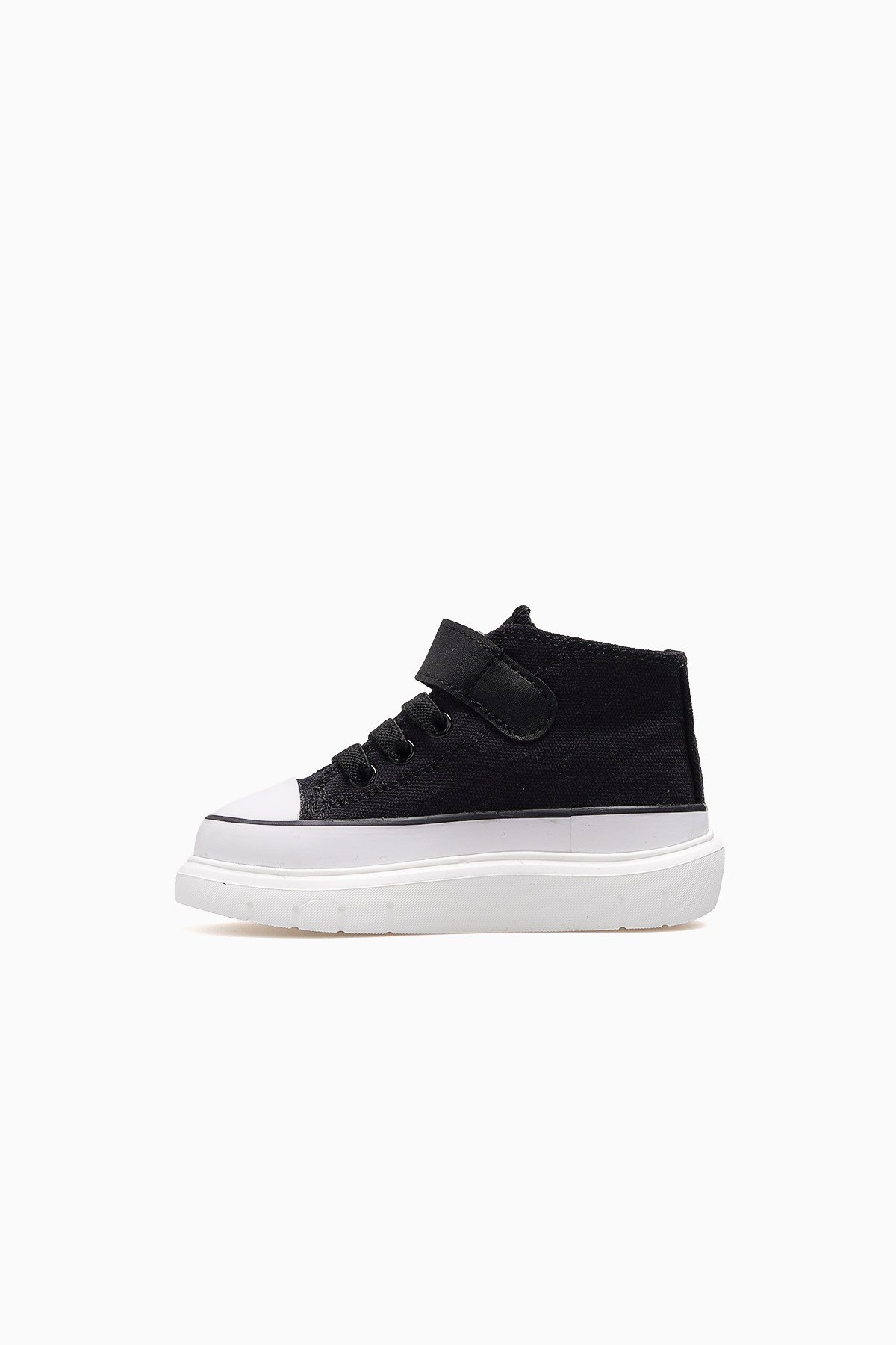 Axel Unisex Çocuk Cırtlı Sneaker Ayakkabı BUCK4490-SİYAH