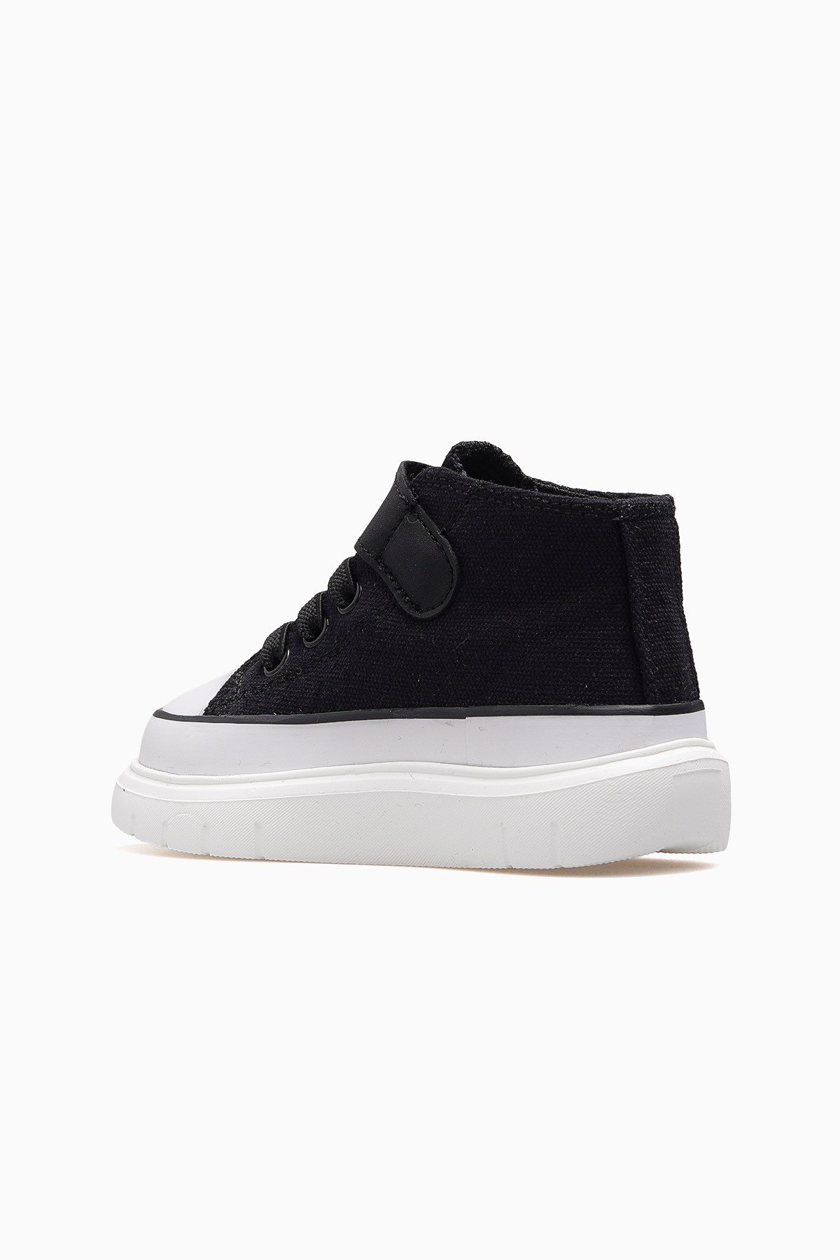 Axel Unisex Çocuk Cırtlı Sneaker Ayakkabı BUCK4490-SİYAH