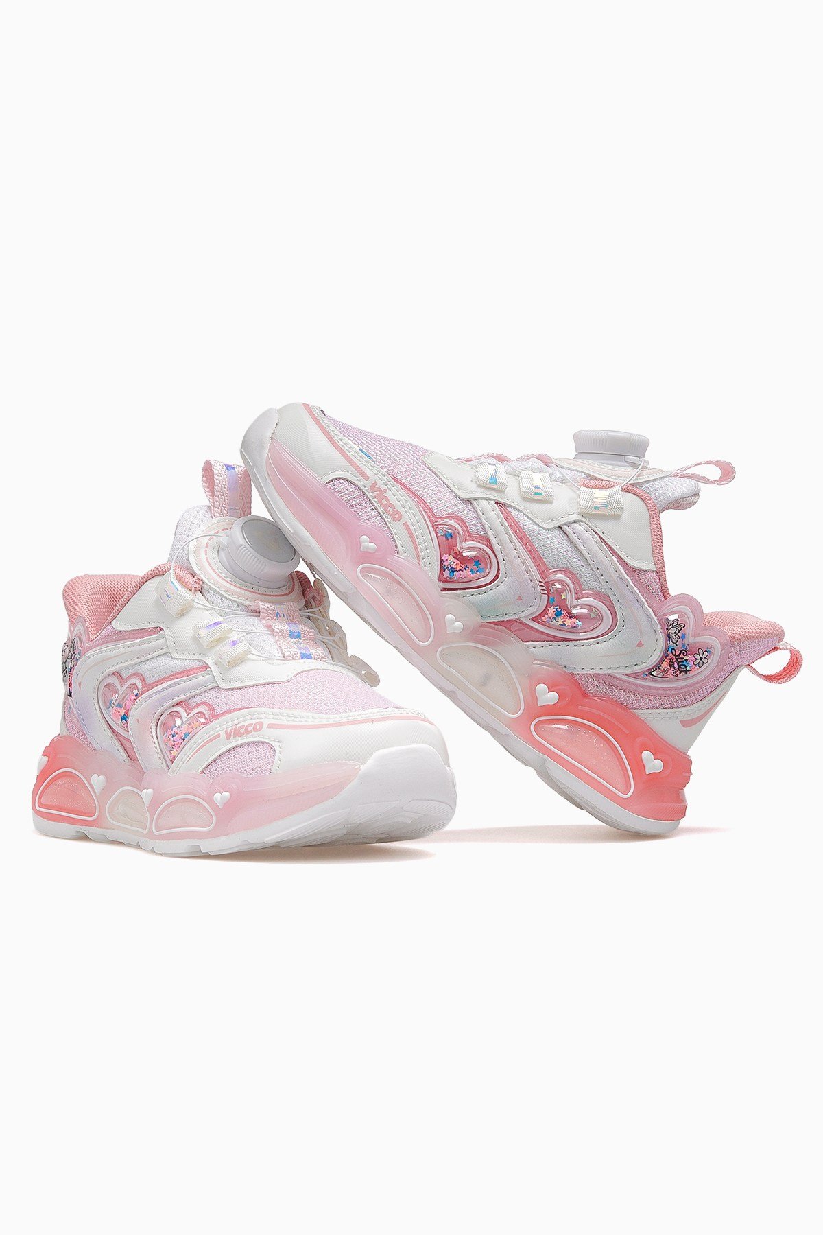 Benetti Kız Çocuk Işıklı Sneaker Ayakkabı 346.155 PK-PEMBE