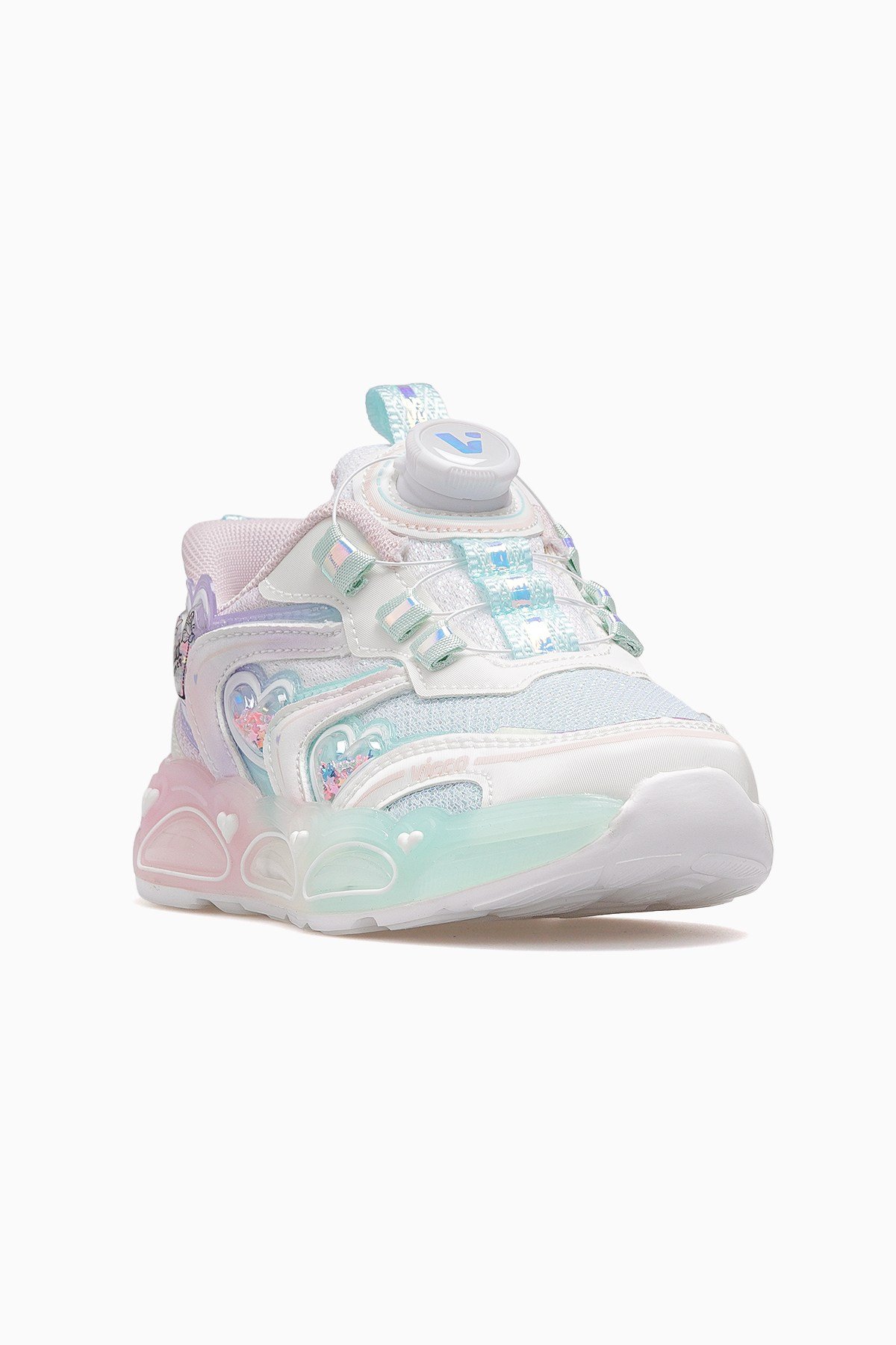 Benetti Kız Çocuk Işıklı Sneaker Ayakkabı 346.155 PK-BEYAZ