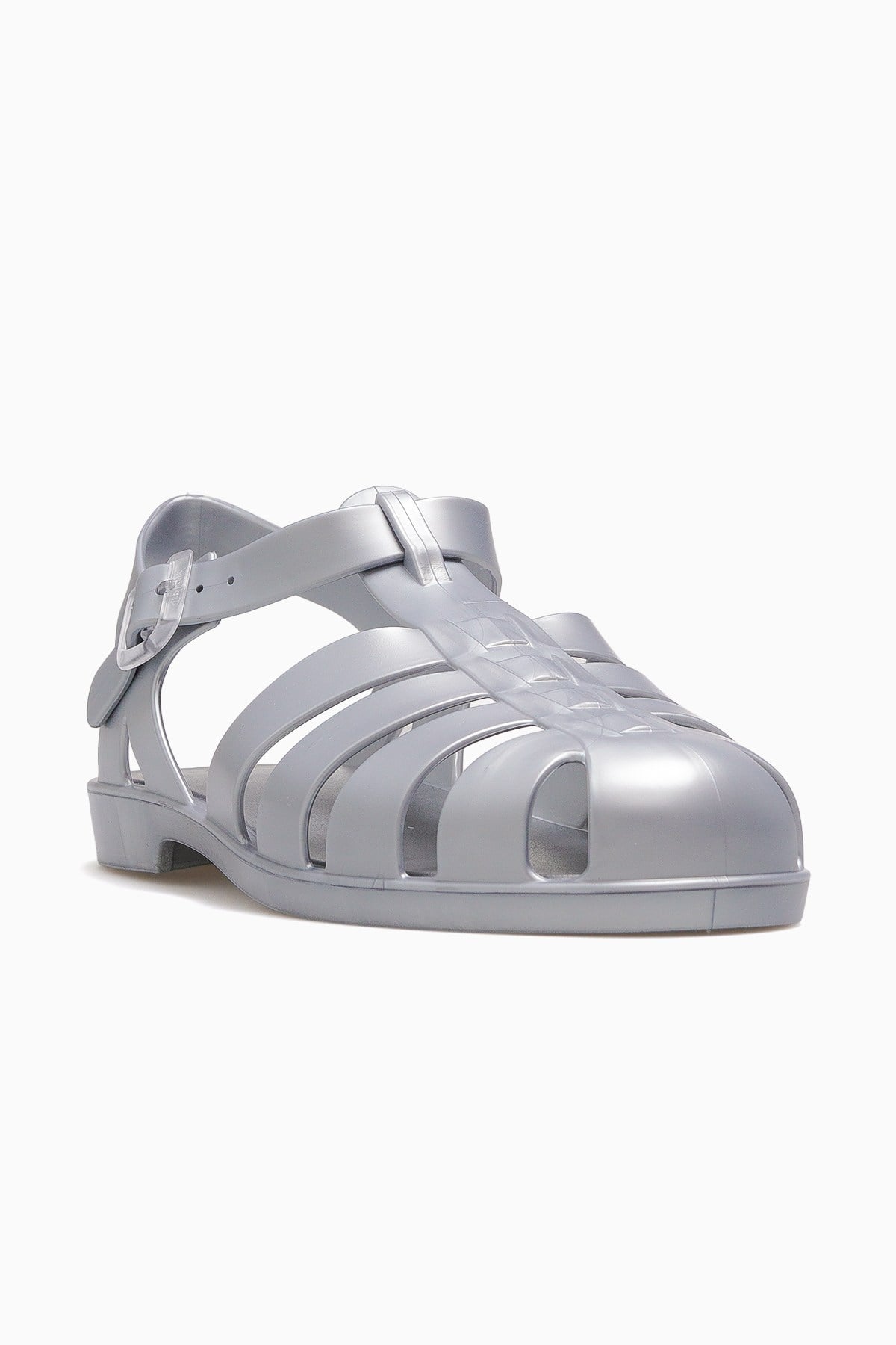 Biarritz Mate Metal Kadın Sandalet S10346-GÜMÜŞ