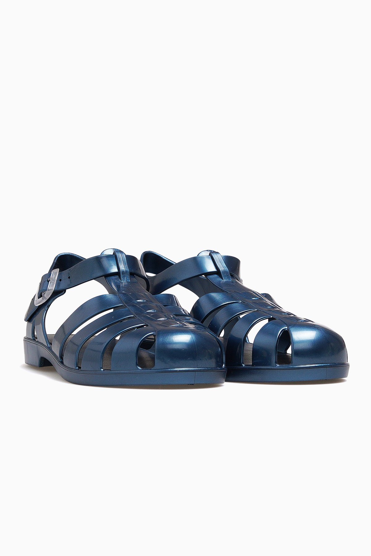 Biarritz Shiny Metal Kadın Sandalet BB340-PETROL
