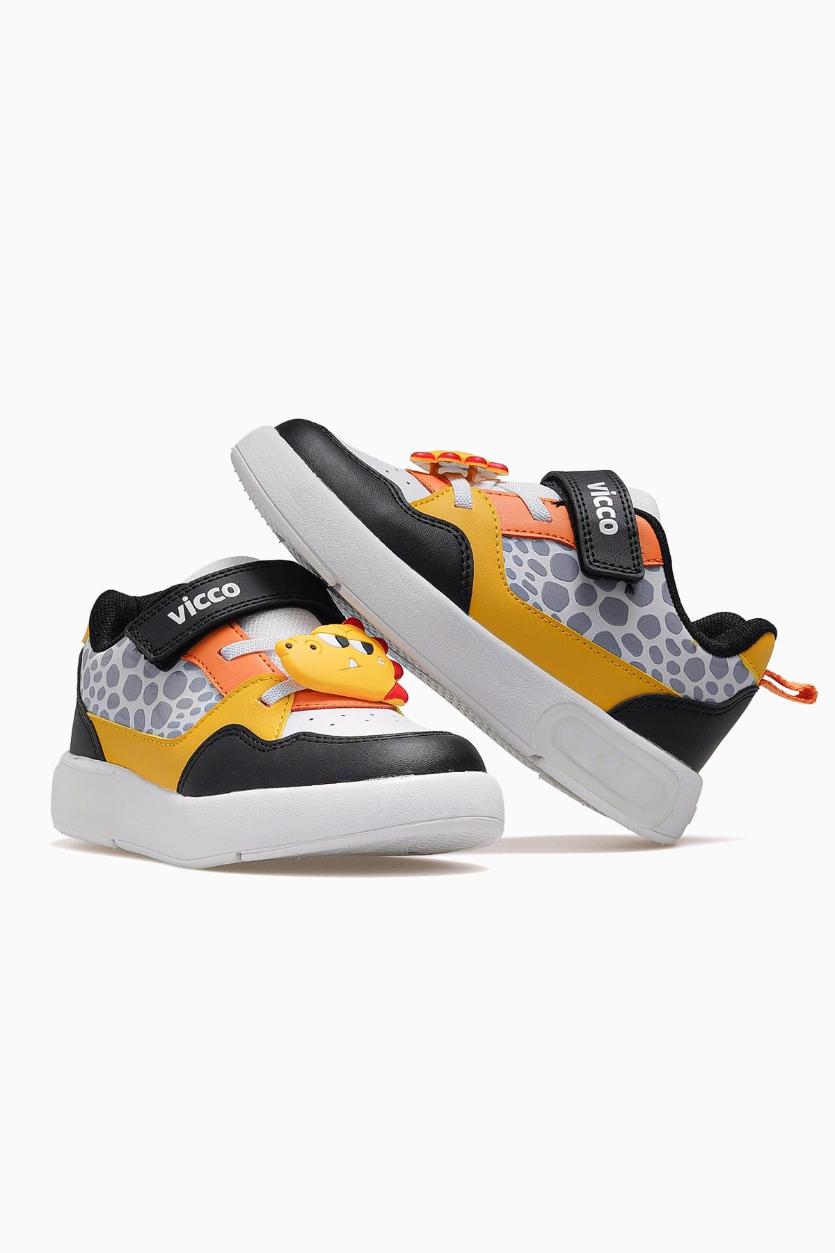 Borka Erkek Çocuk Işıklı Hafif Sneaker Ayakkabı 346.109 PE-SİYAH