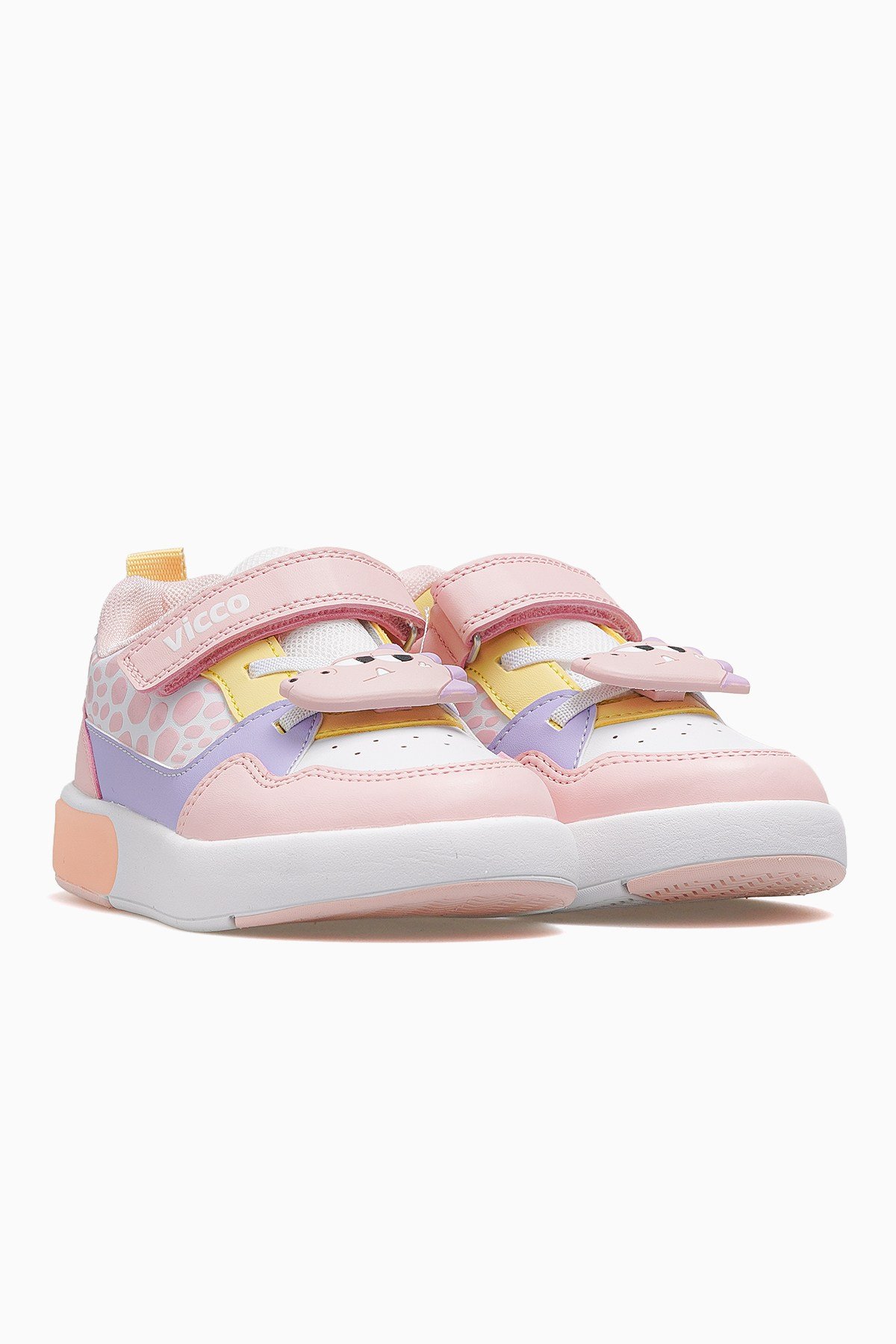 Borka Kız Çocuk Işıklı Hafif Sneaker Ayakkabı 346.109 PK-PUDRA