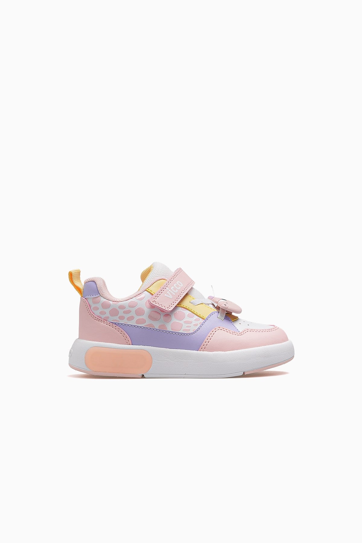Borka Kız Çocuk Işıklı Hafif Sneaker Ayakkabı 346.109 PK-PUDRA