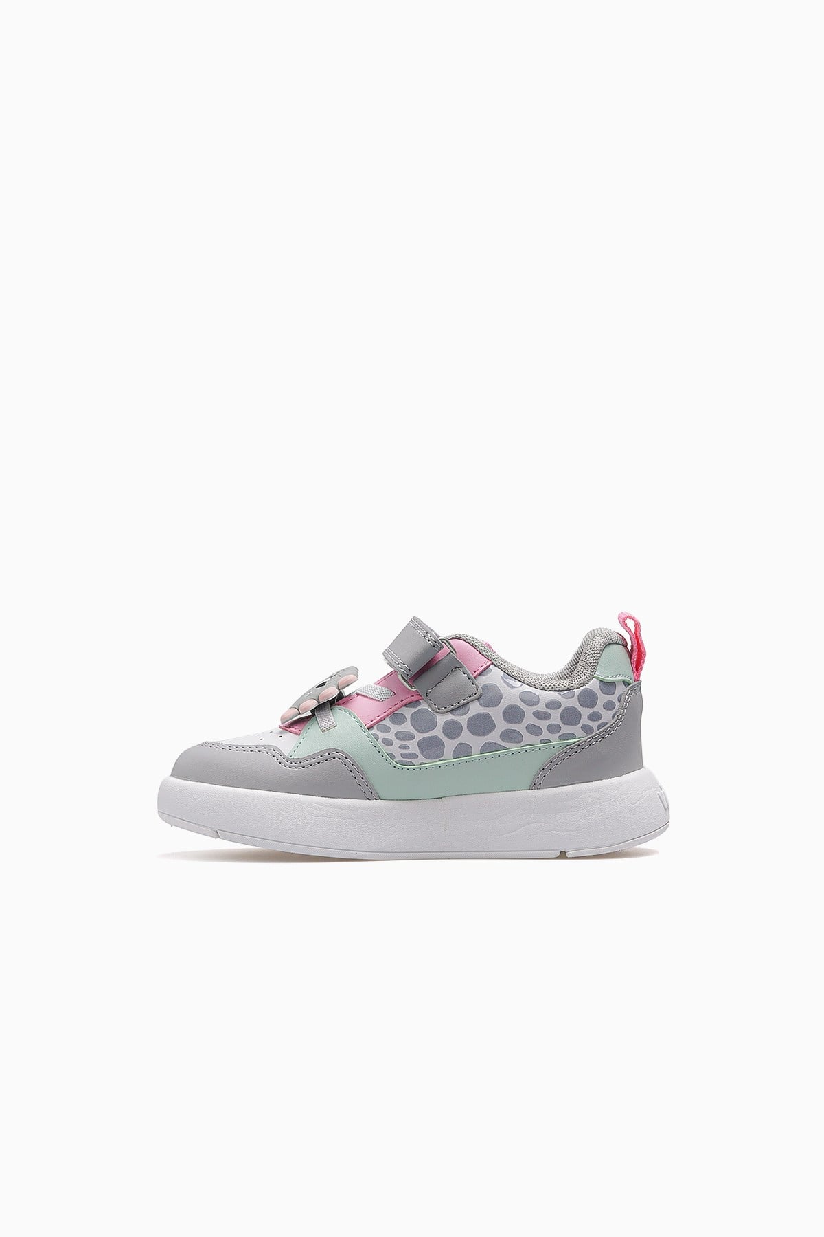 Borka Kız Çocuk Işıklı Hafif Sneaker Ayakkabı 346.109 PK-GRİ