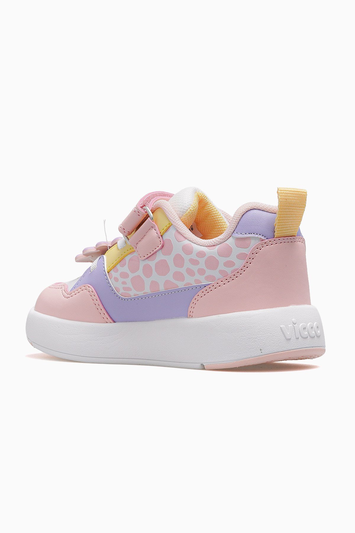 Borka Kız Çocuk Işıklı Hafif Sneaker Ayakkabı 346.109 PK-PUDRA