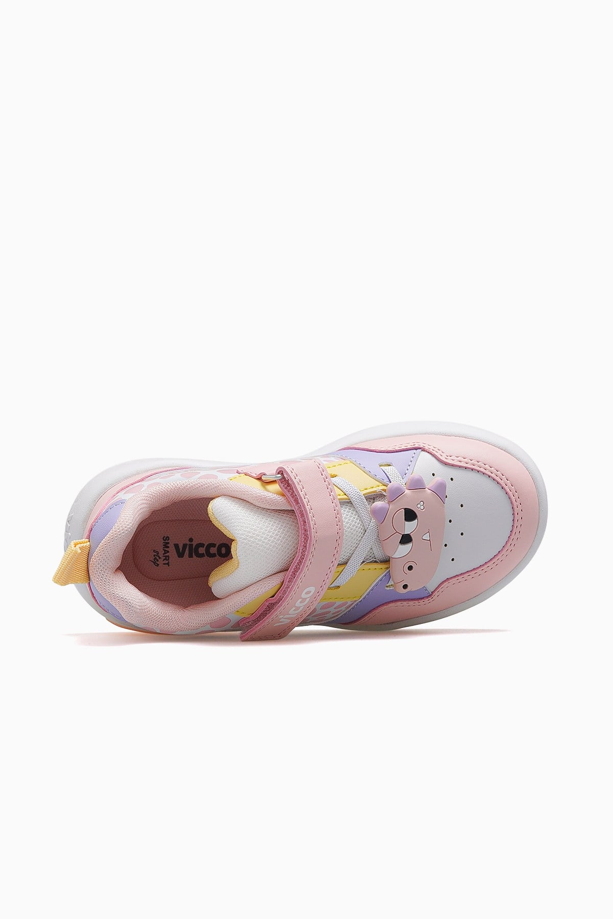Borka Kız Çocuk Işıklı Hafif Sneaker Ayakkabı 346.109 PK-PUDRA
