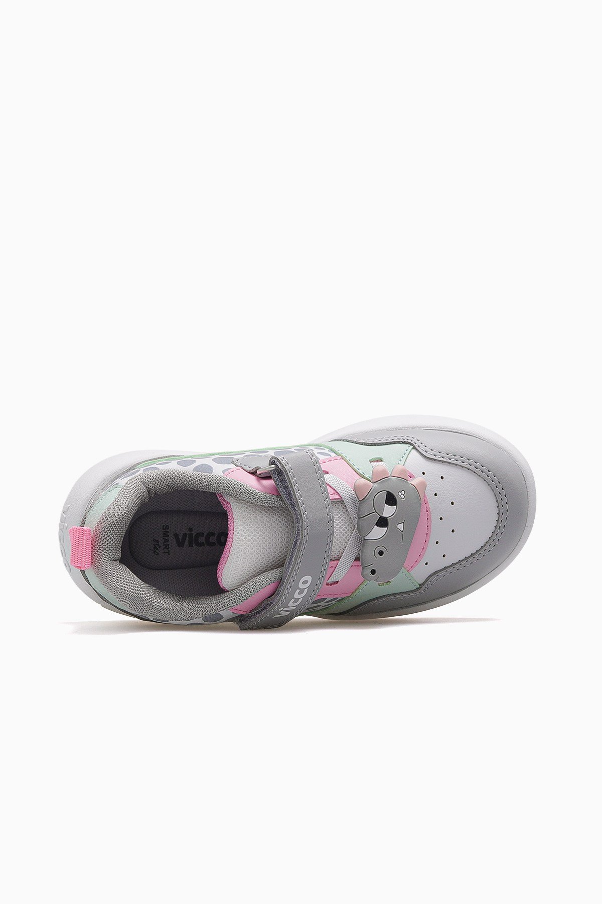 Borka Kız Çocuk Işıklı Hafif Sneaker Ayakkabı 346.109 PK-GRİ