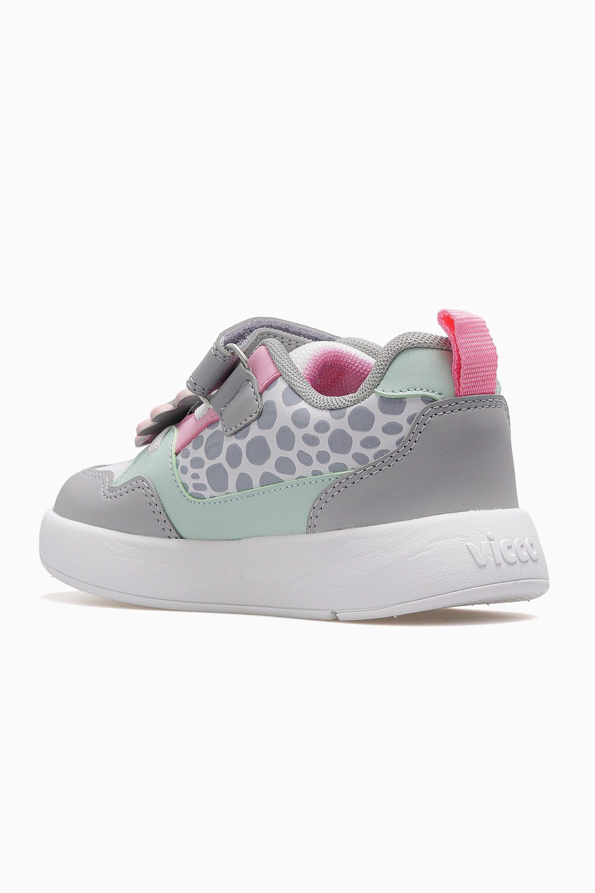 Borka Kız Çocuk Işıklı Hafif Sneaker Ayakkabı 346.109 PK-GRİ