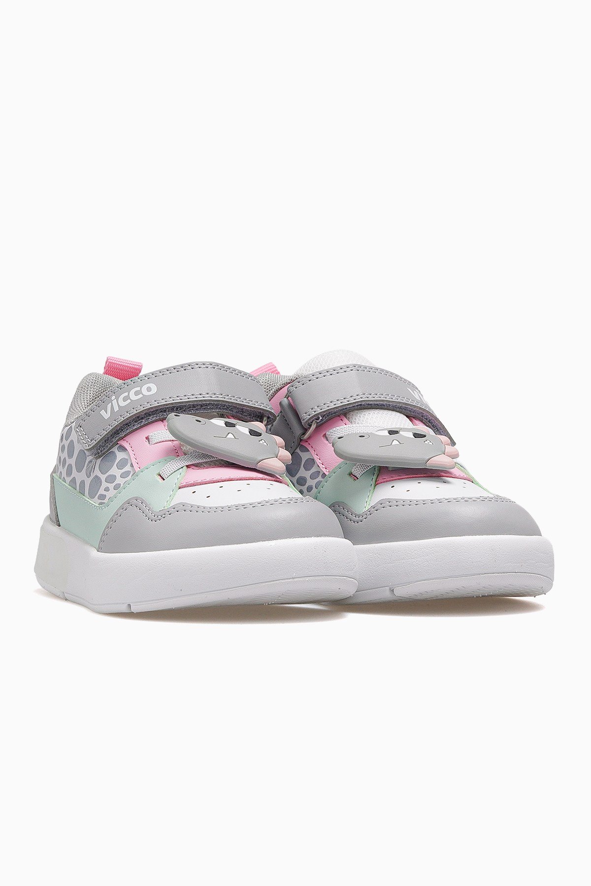 Borka Kız Çocuk Işıklı Hafif Sneaker Ayakkabı 346.109 PK-GRİ
