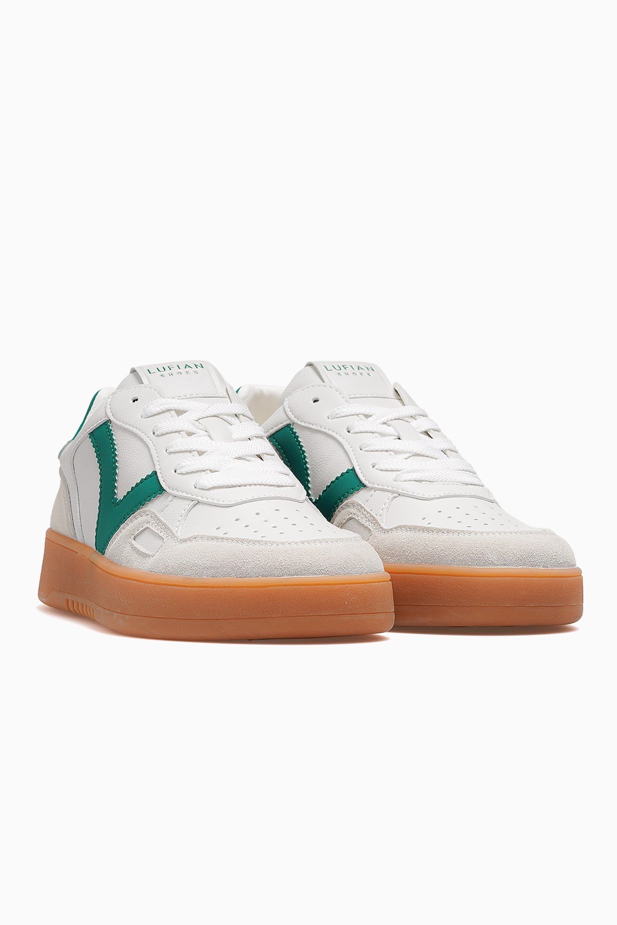 Elsa Kadın Deri Sneaker Ayakkabı 121230058-YEŞİL