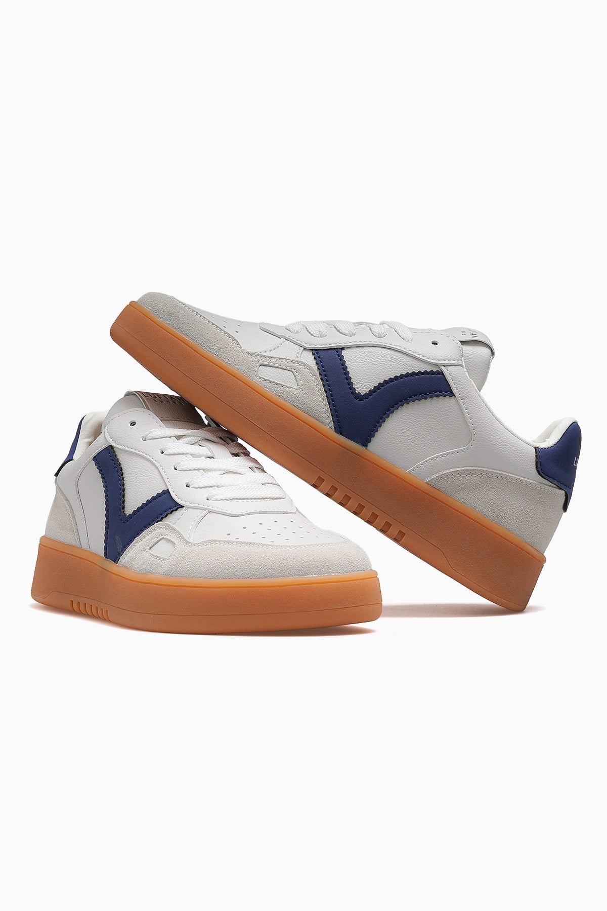 Elsa Kadın Deri Sneaker Ayakkabı 121230058-LACİVERT