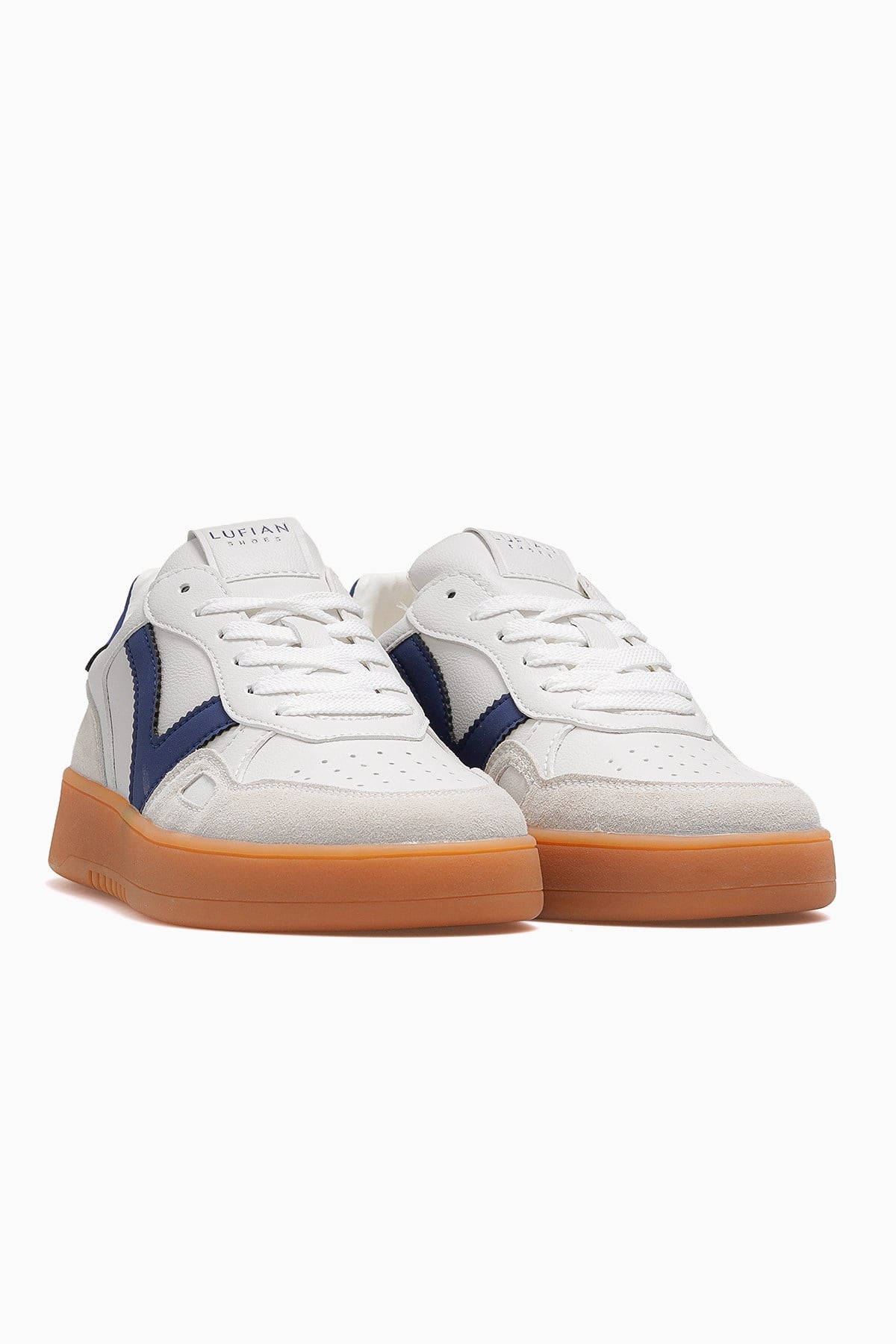 Elsa Kadın Deri Sneaker Ayakkabı 121230058-LACİVERT