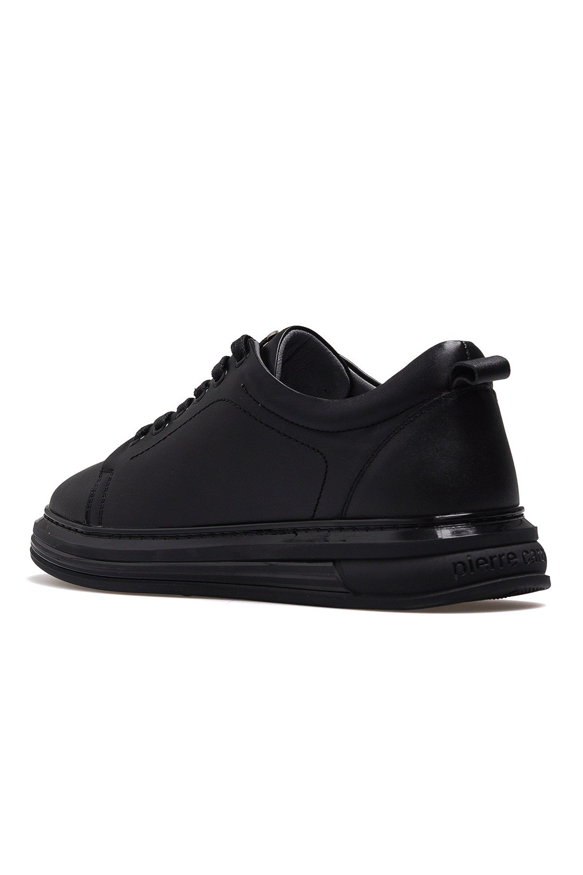 Erkek Deri Günlük Sneaker Ayakkabı 43333 M-SİYAH