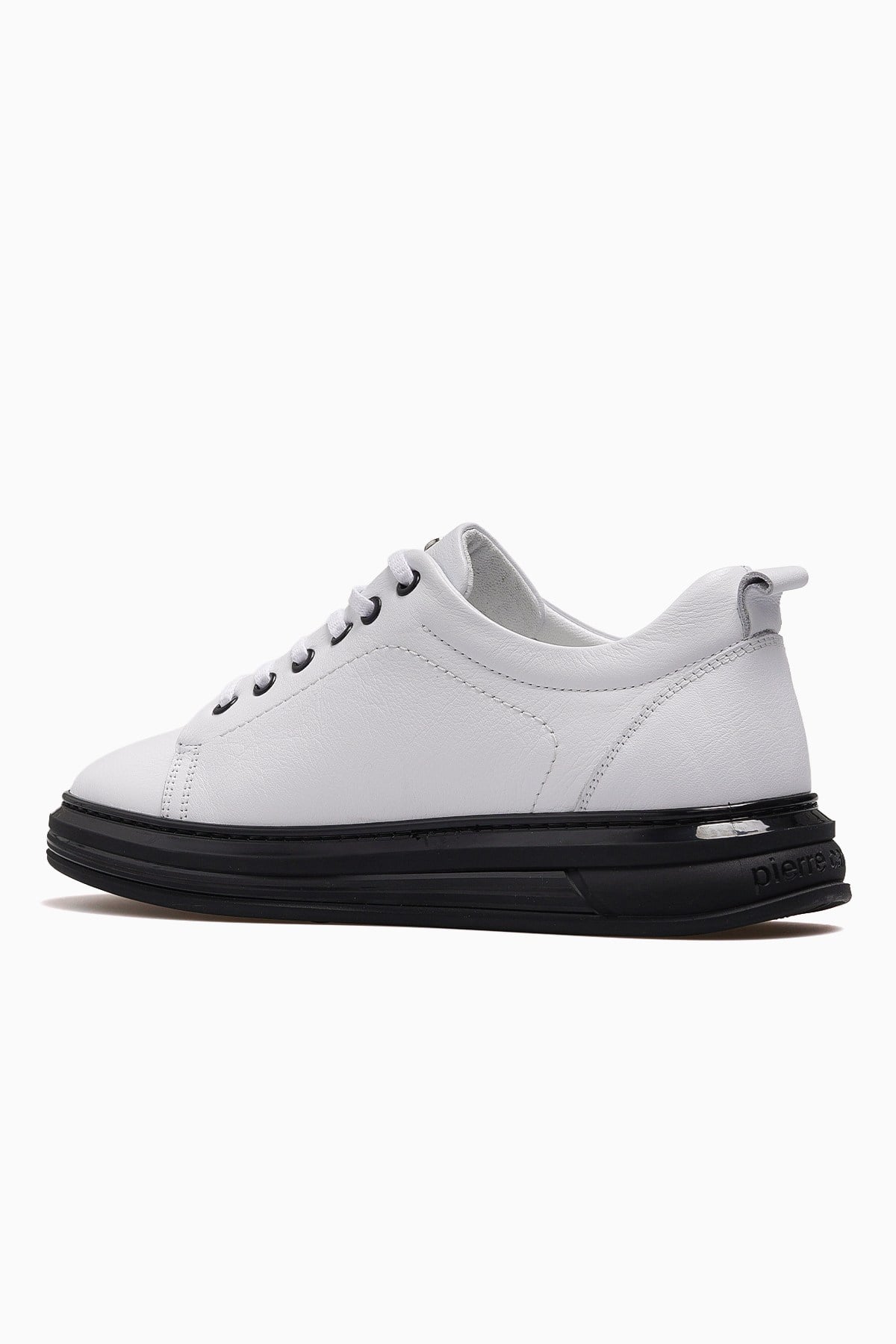 Erkek Deri Günlük Sneaker Ayakkabı 43333 M-BEYAZ