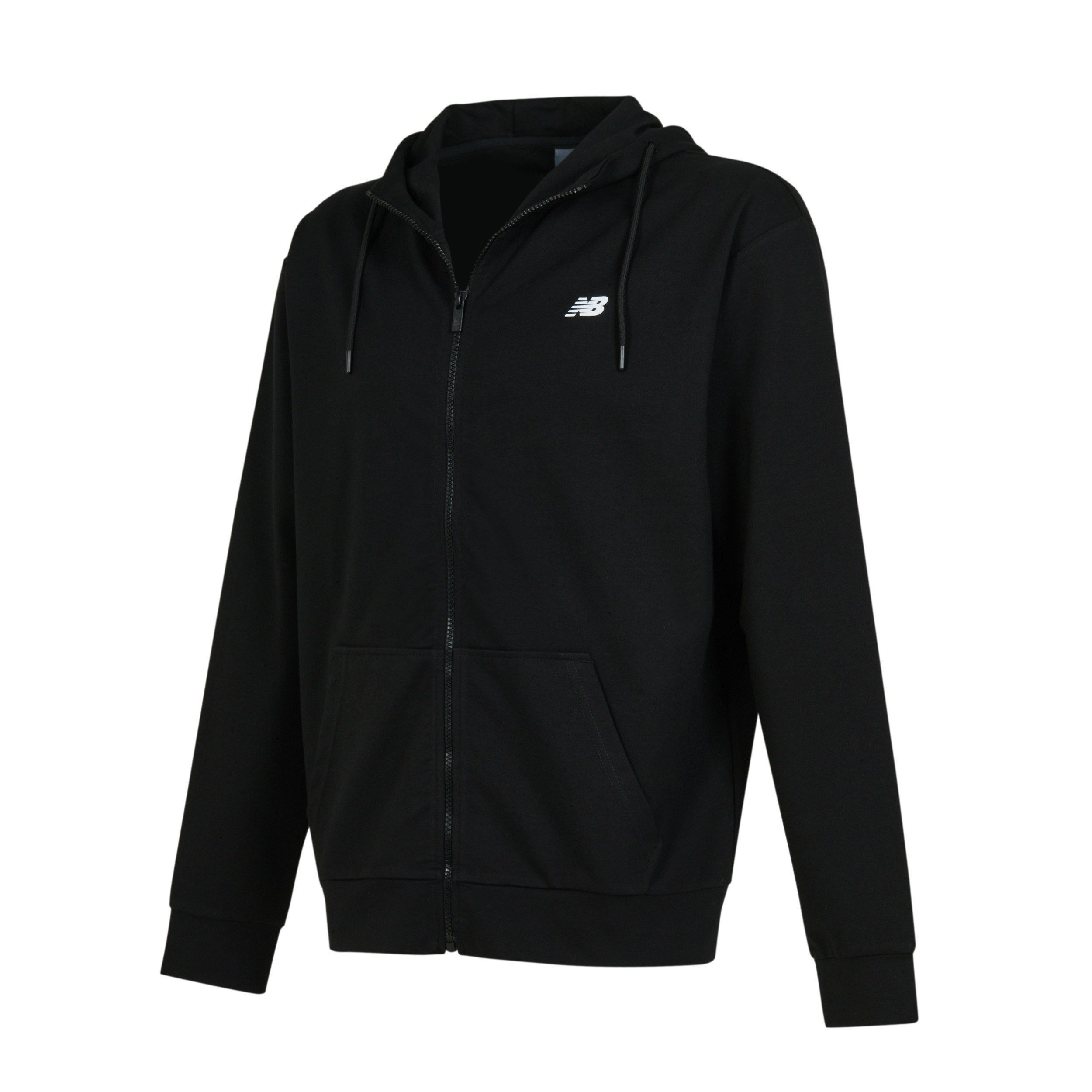 Erkek Fermuarlı Sweatshirt MNJ3646-SİYAH