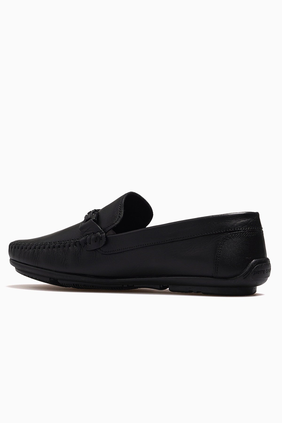 Erkek Hakiki Deri Toka Detaylı Loafer Ayakkabı 90155 M-SİYAH