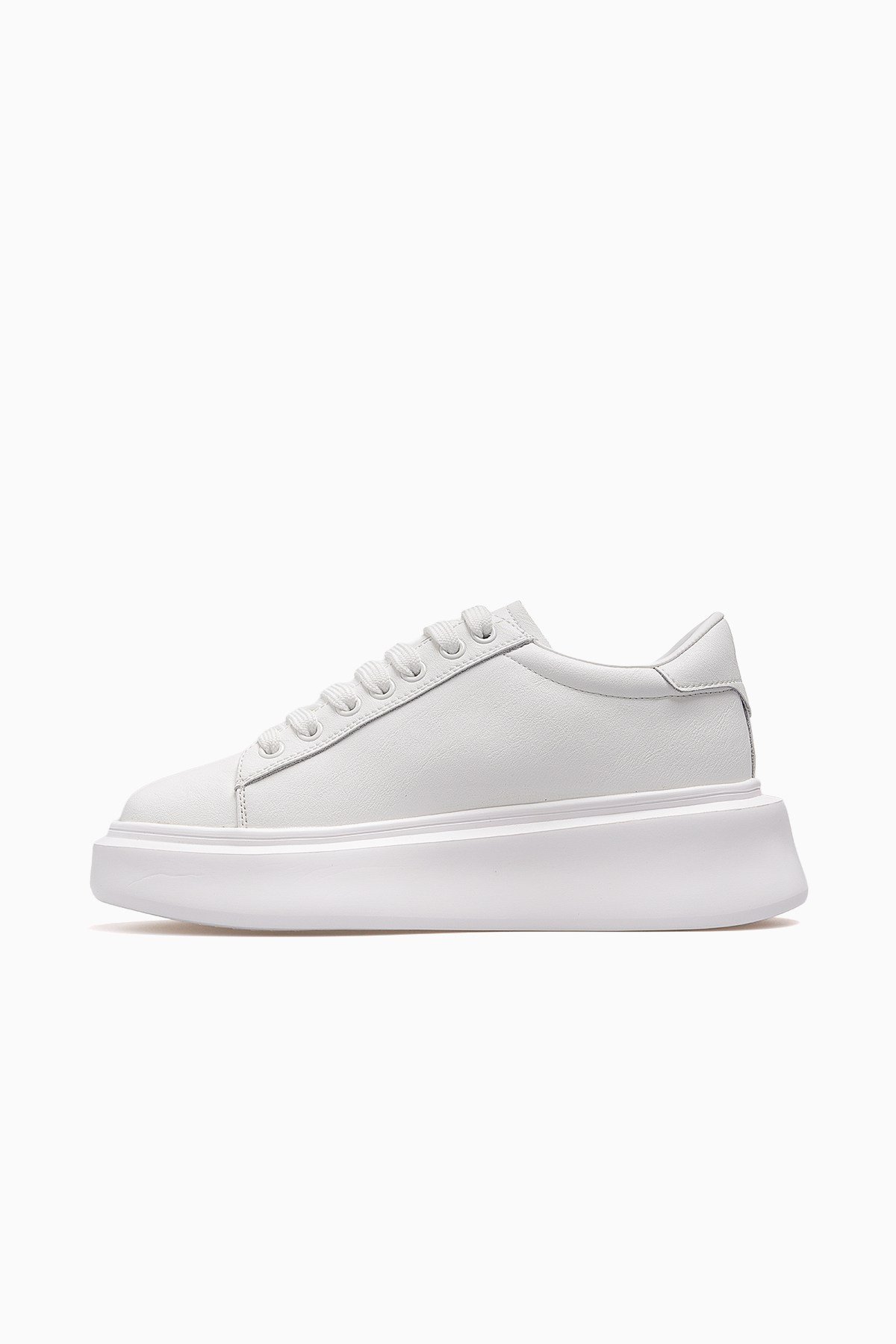 Grace Kadın Deri Sneaker Ayakkabı 121230109-BEYAZ
