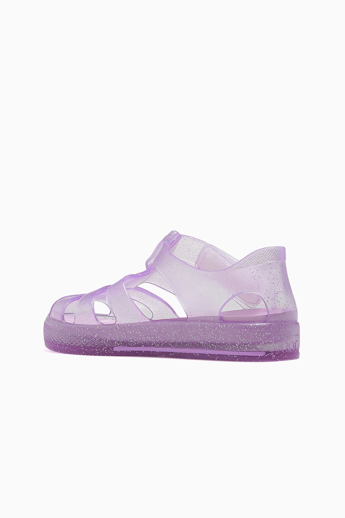 İgor Star Glıtter Kaydırmaz Taban Çocuk Sandalet (21-30) KS10265-STAR GLITER-LİLA