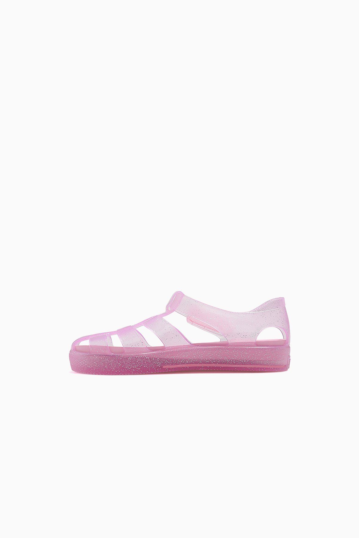 İgor Star Glıtter Kaydırmaz Taban Çocuk Sandalet (21-30) KS10265-STAR GLITER-PEMBE