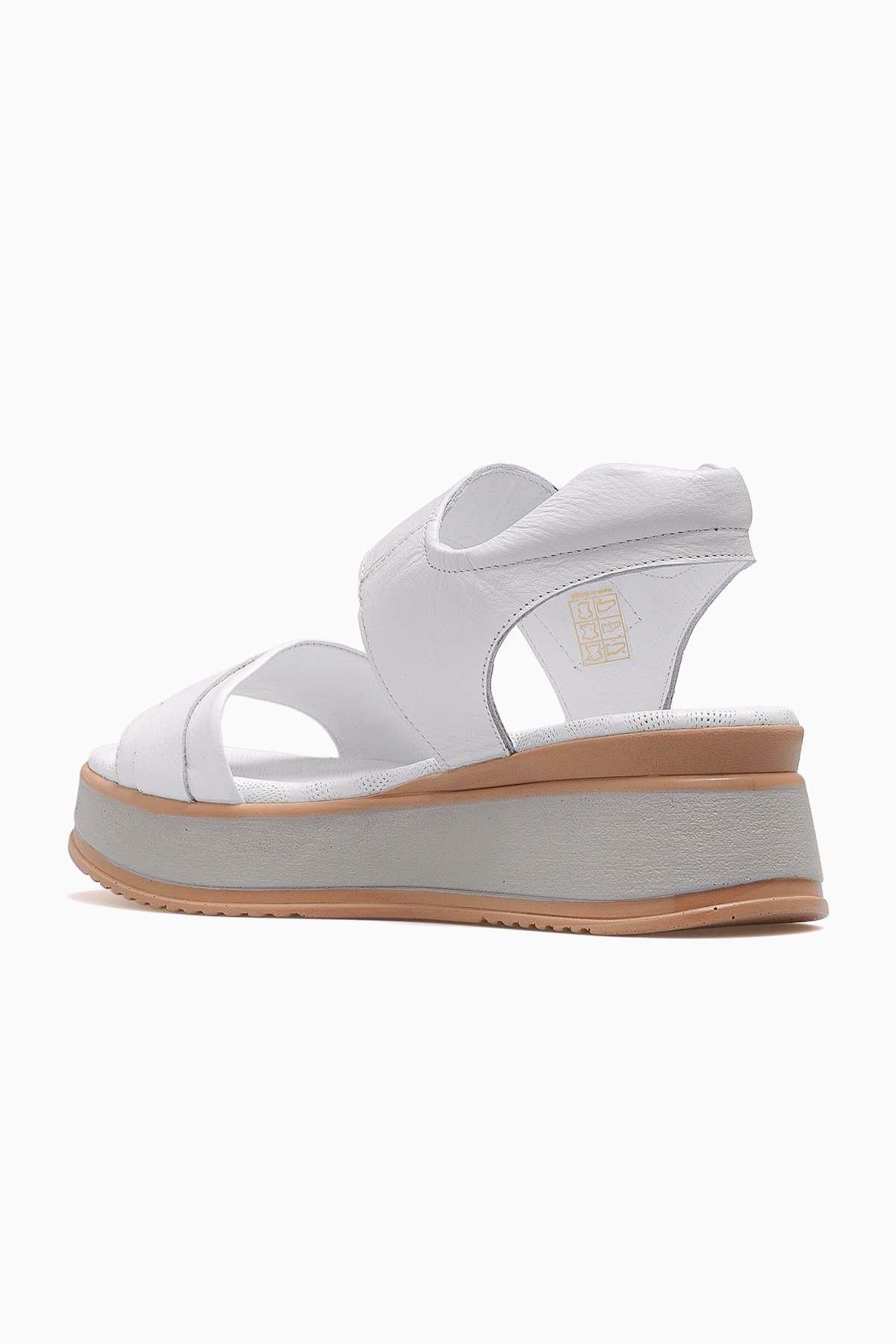 Kadı Deri Günlük Sandalet D26YS-5005-BEYAZ
