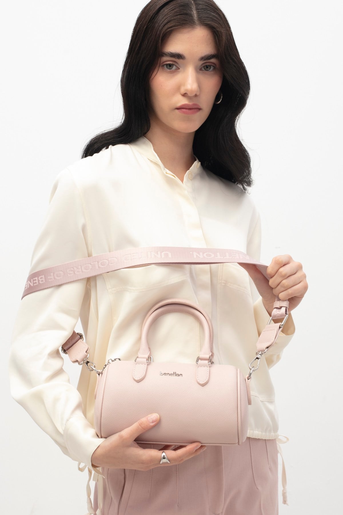 Kadın Çapraz Çanta BNT-1804-PEMBE