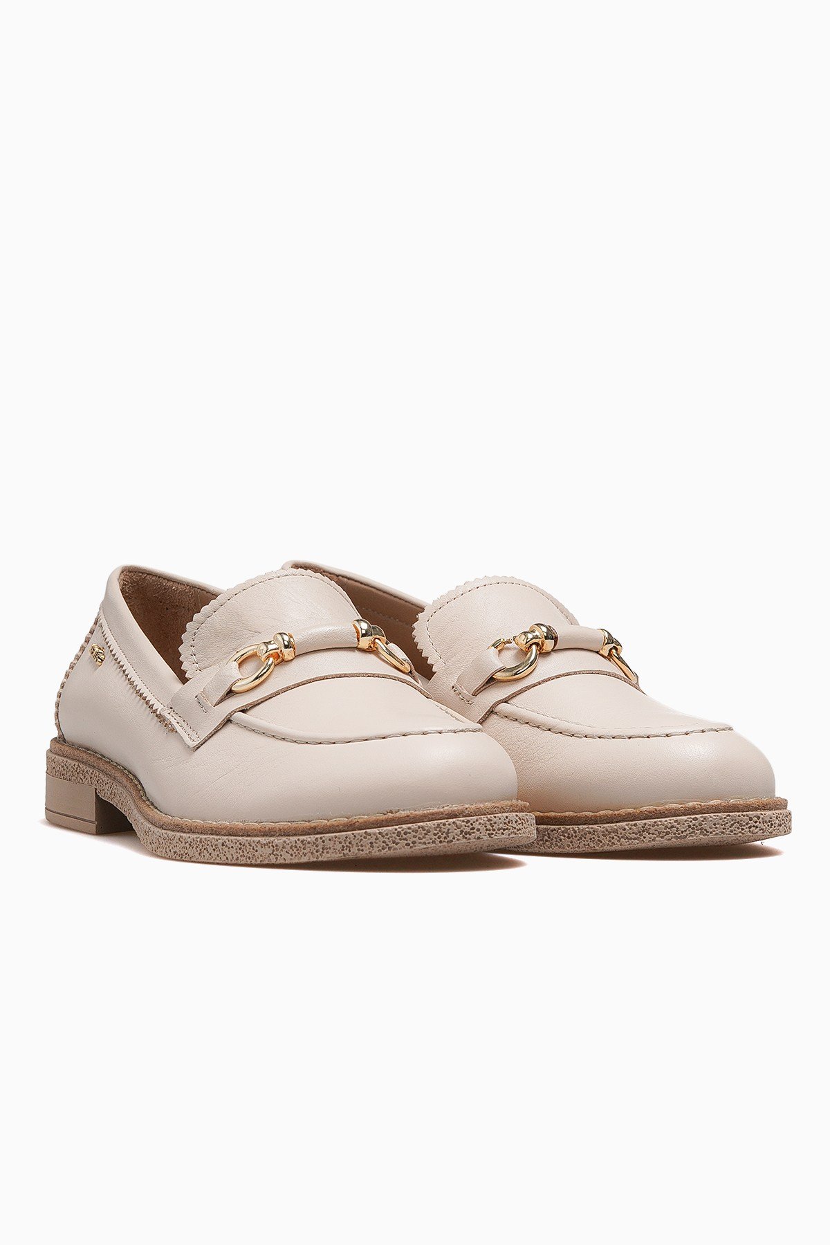 Kadın Deri Günlük Loafer 2411503Y-BEJ